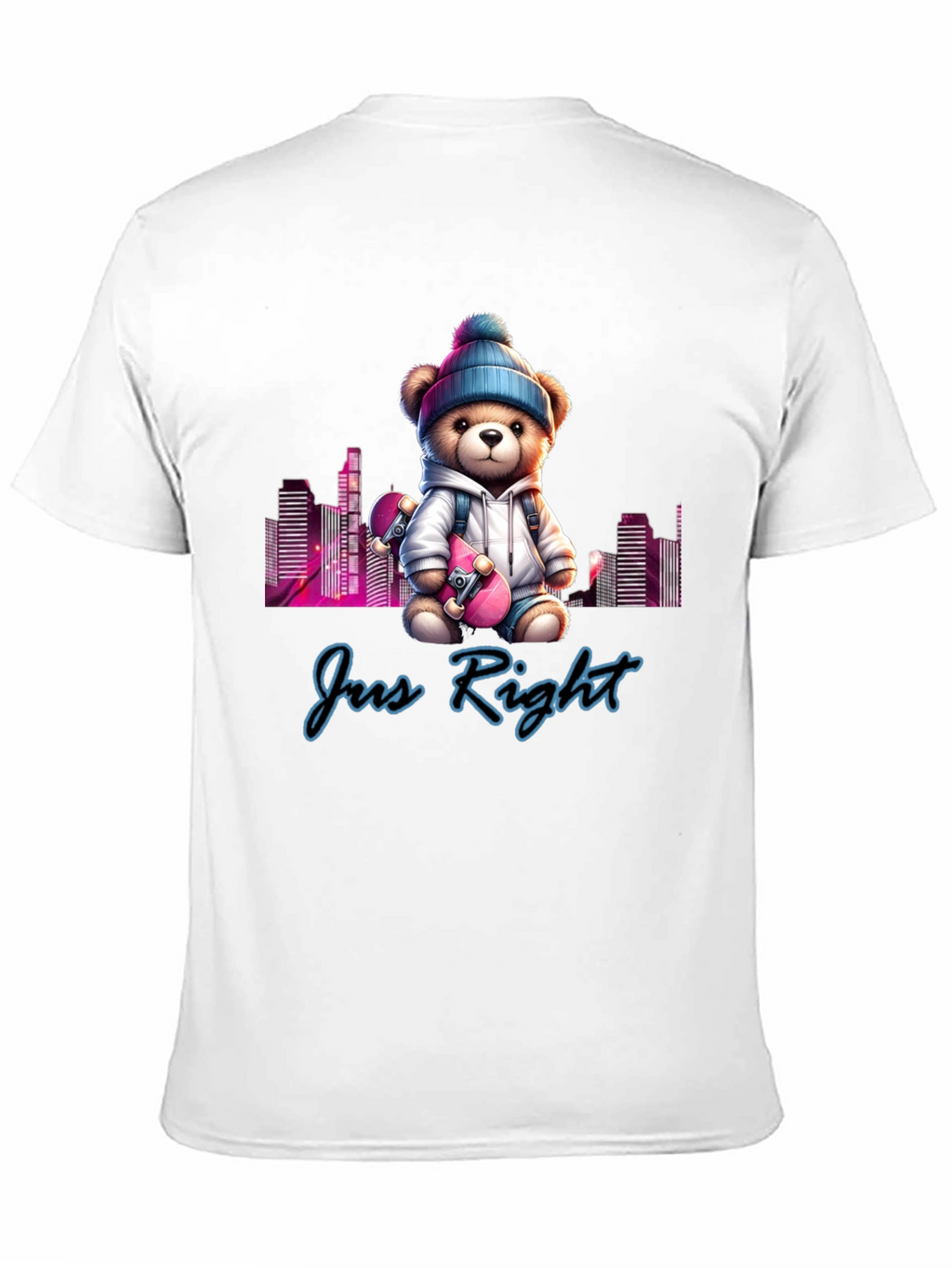 Just Right Teddy Bear Skater T-Shirt