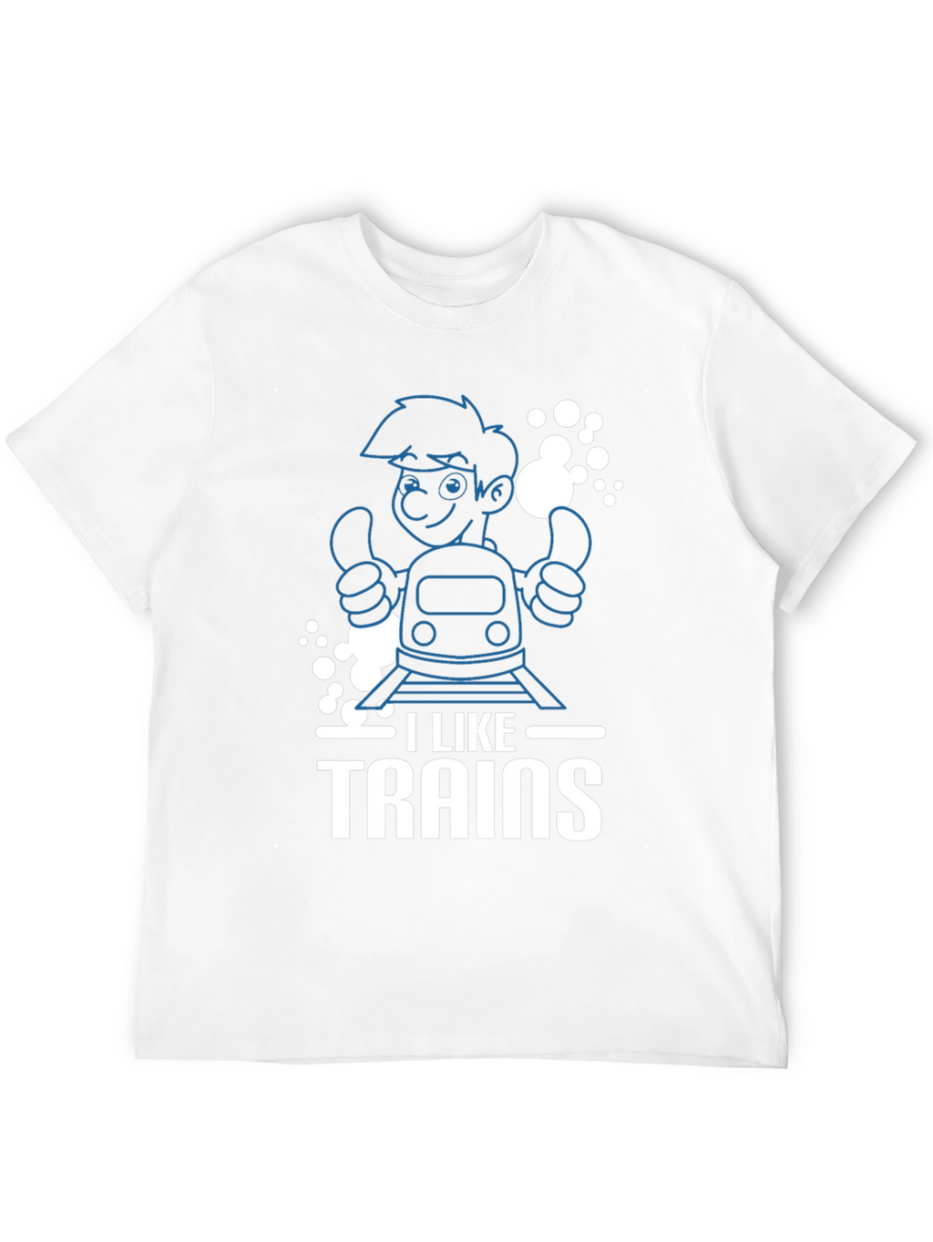 I Like Trains T-Shirt - Fun & Comfortable