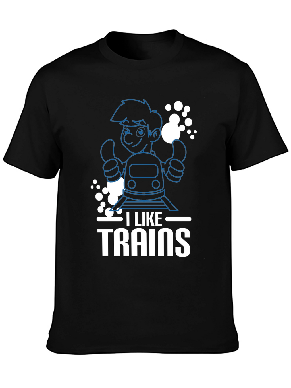 I Like Trains T-Shirt - Fun & Comfortable