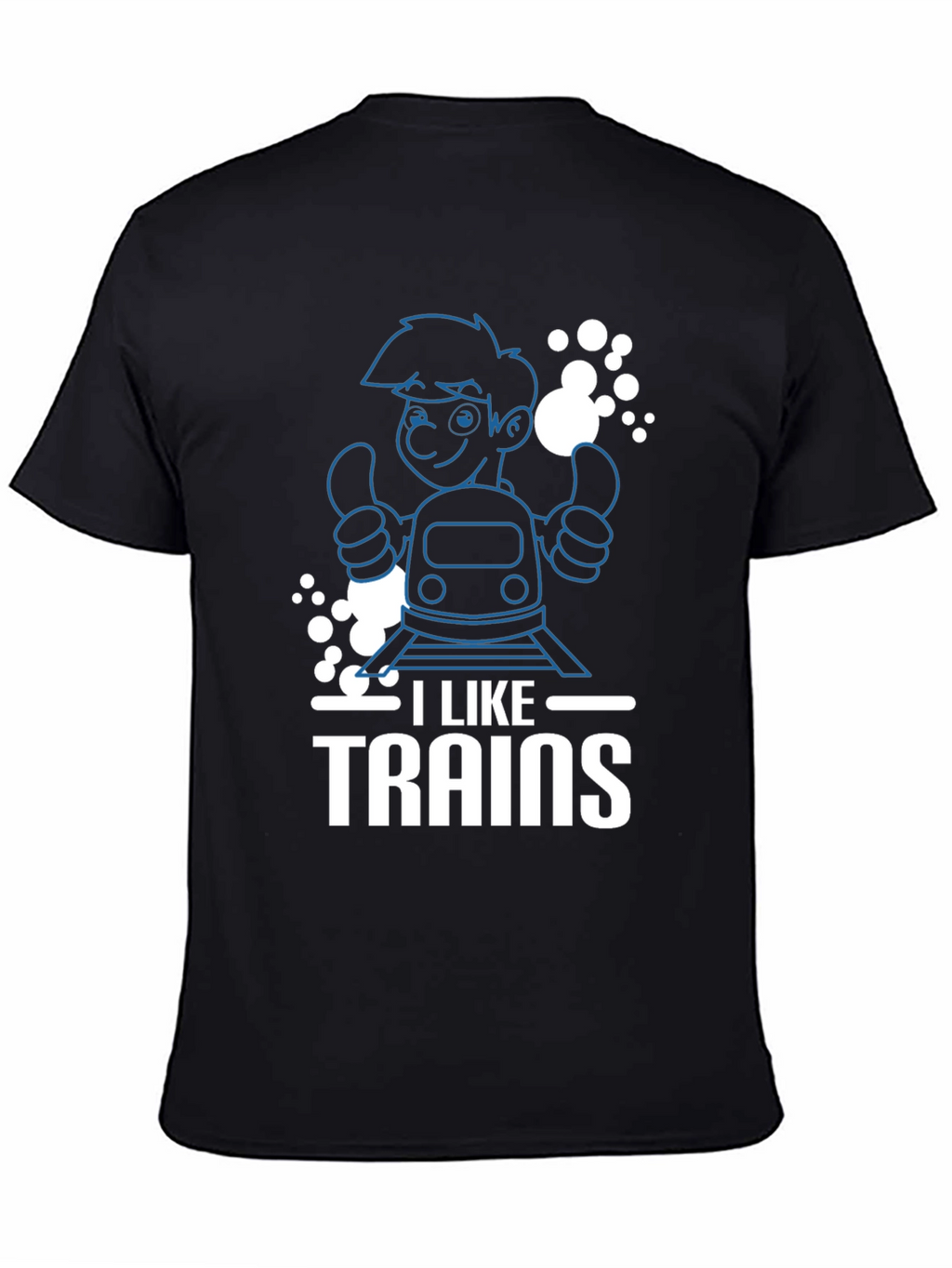 I Like Trains T-Shirt - Fun & Comfortable