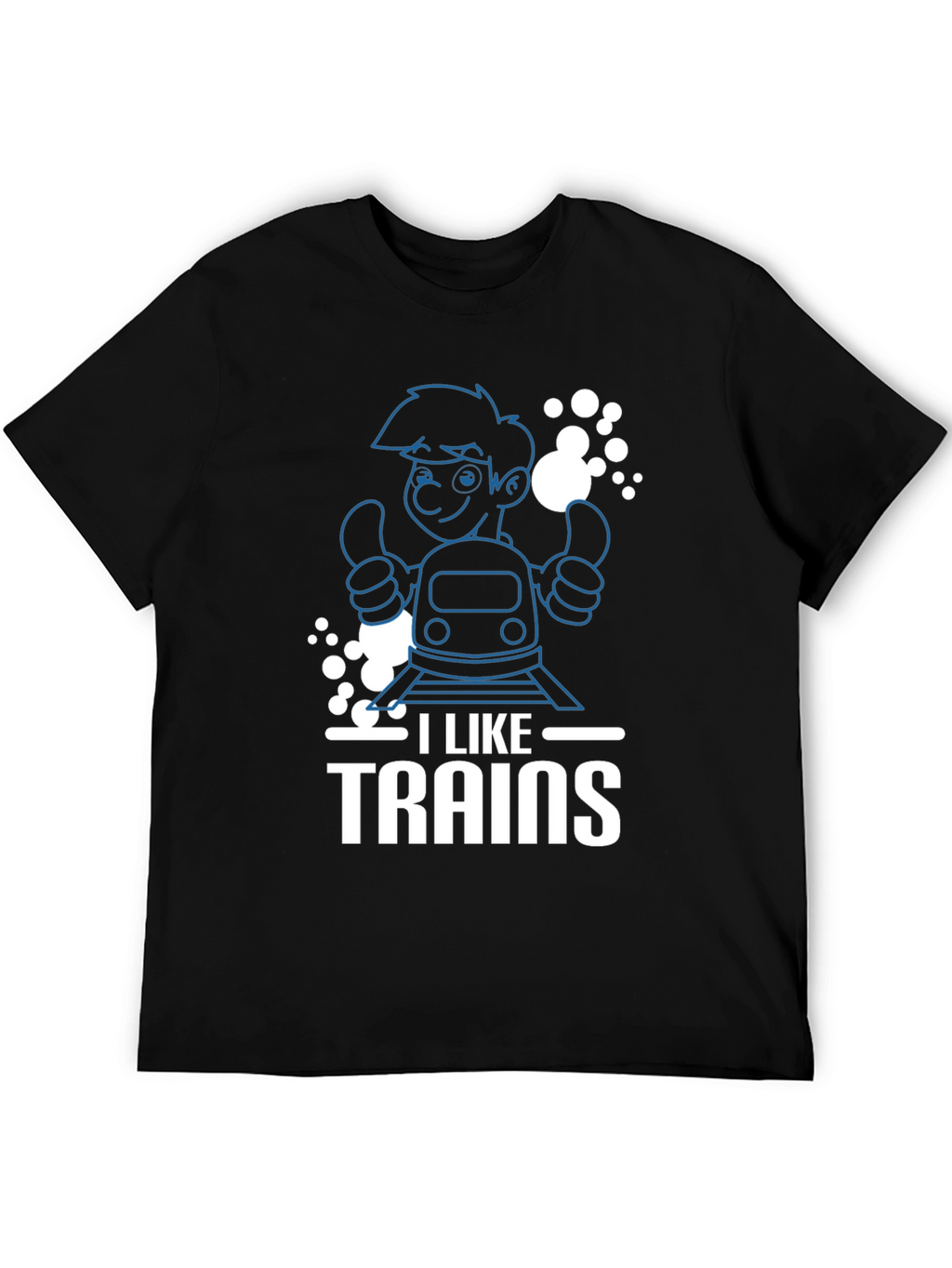 I Like Trains T-Shirt - Fun & Comfortable