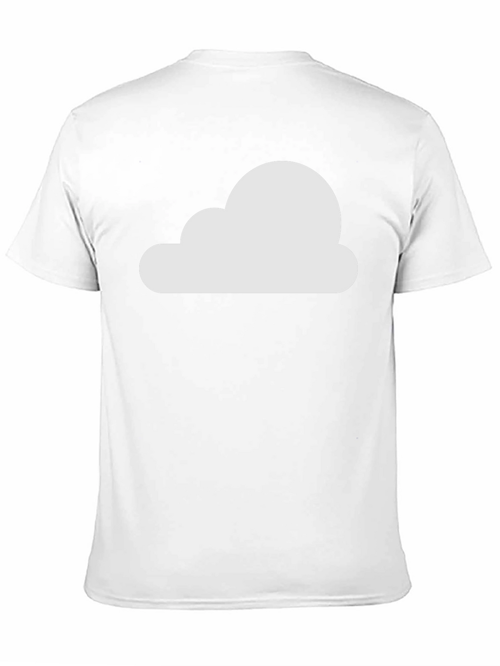 Cloud Graphic Black T-Shirt