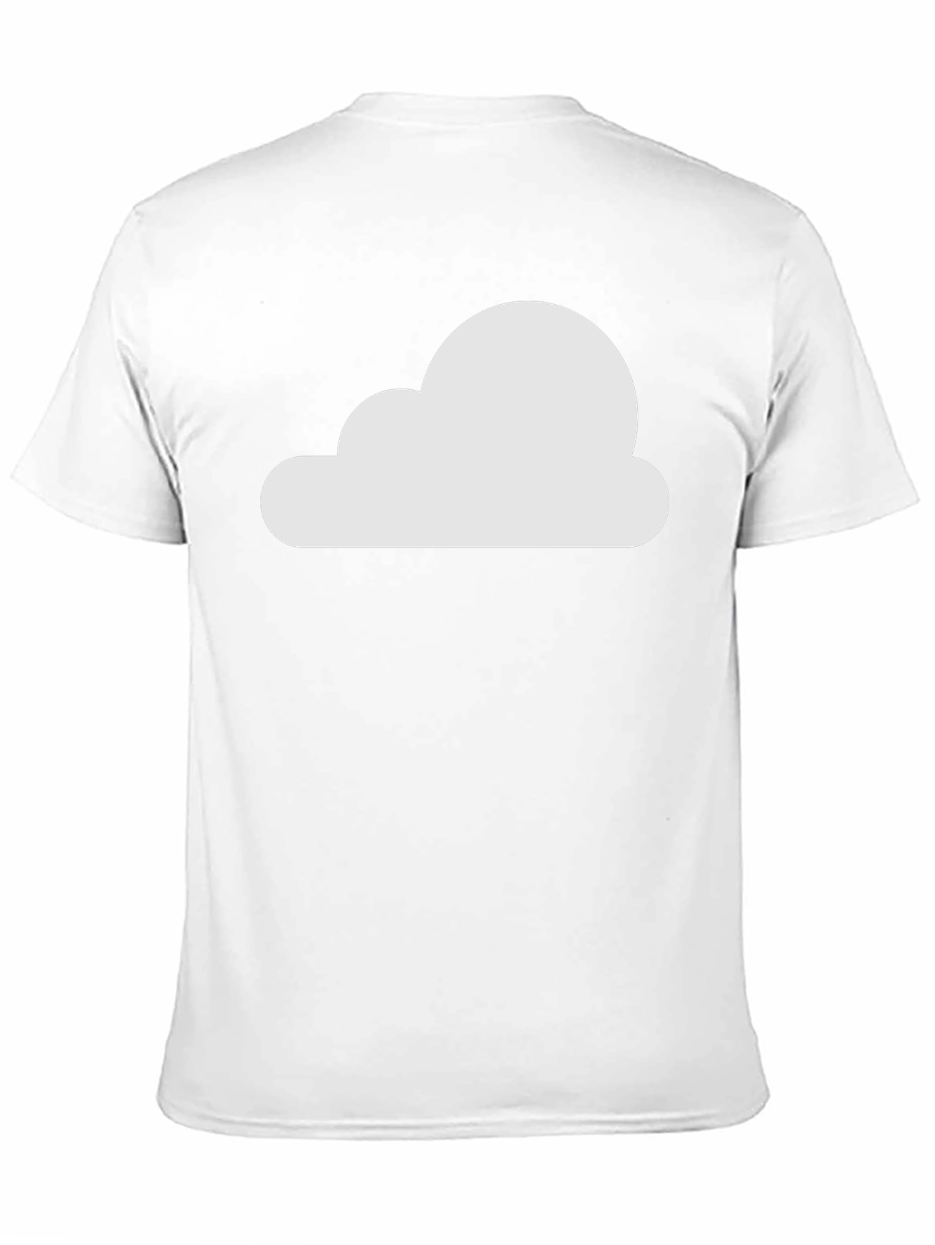 Cloud Graphic Black T-Shirt