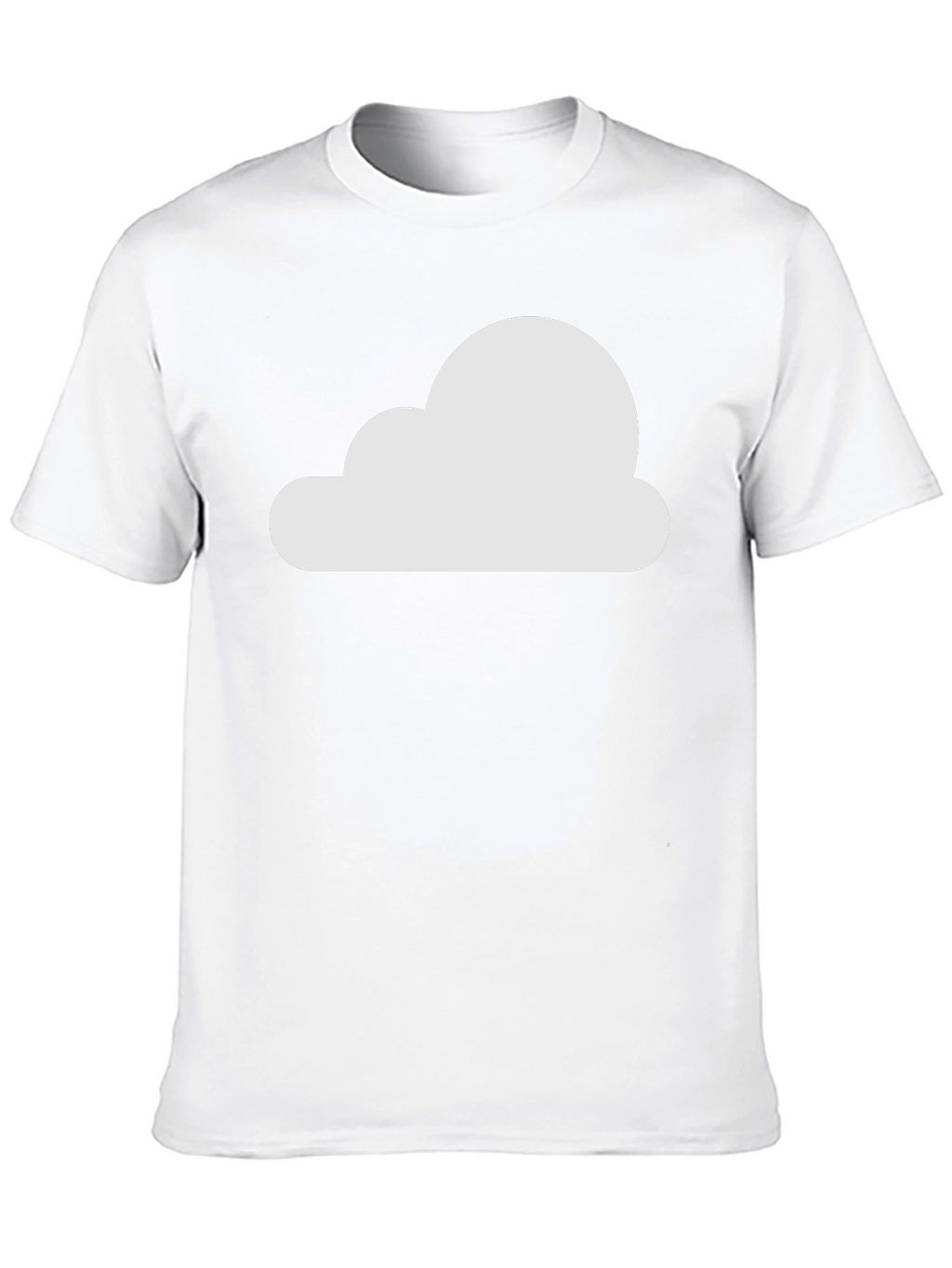 Cloud Graphic Black T-Shirt