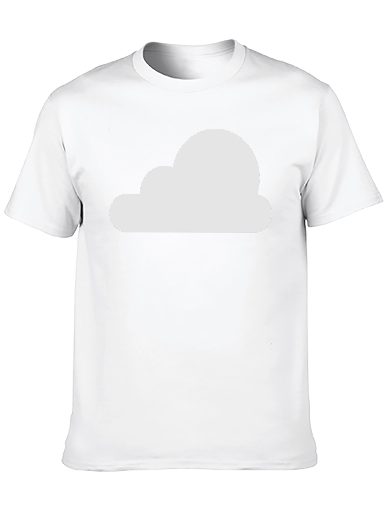 Cloud Graphic Black T-Shirt