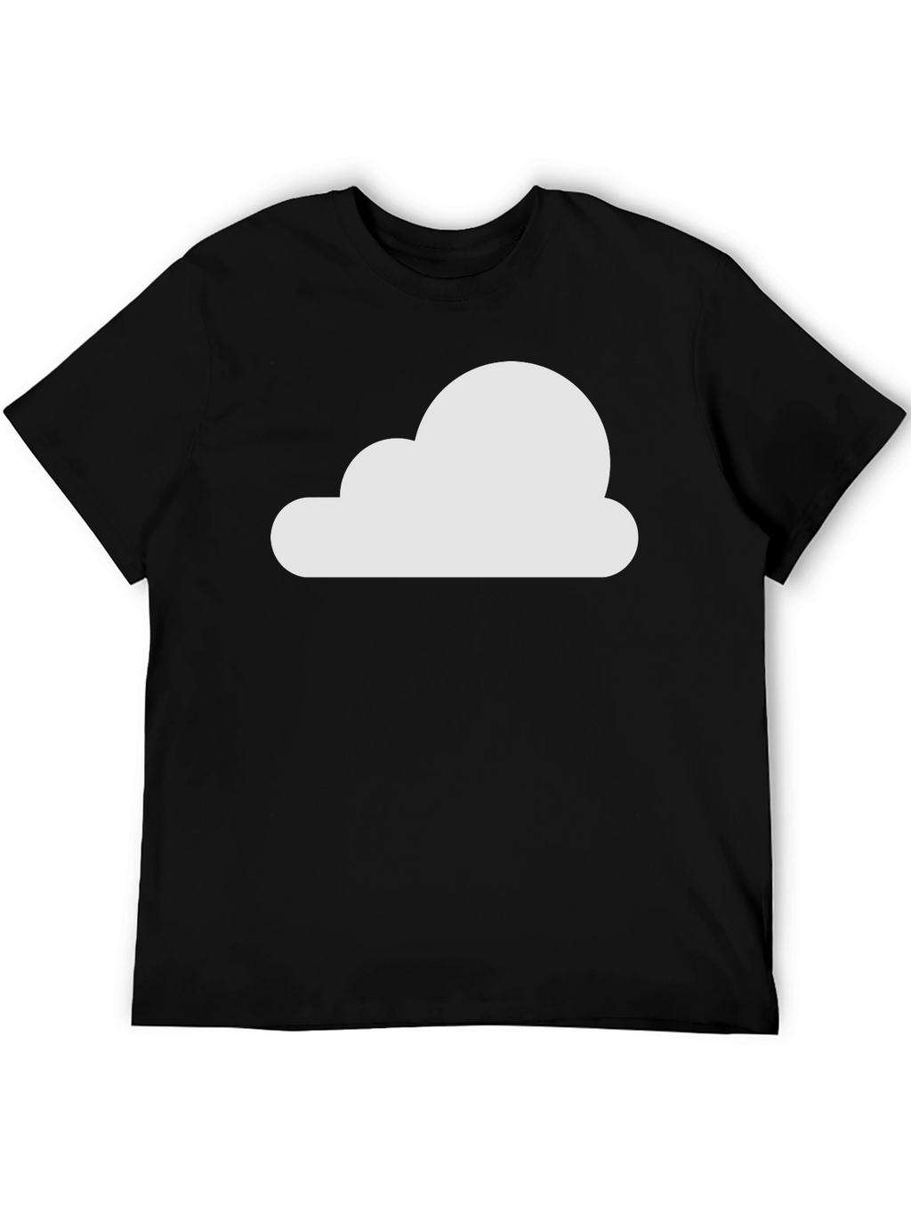Cloud Graphic Black T-Shirt