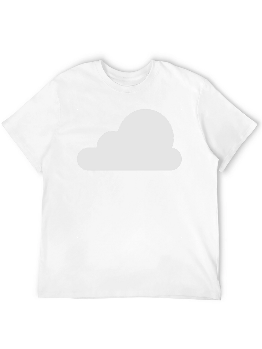 Cloud Graphic Black T-Shirt