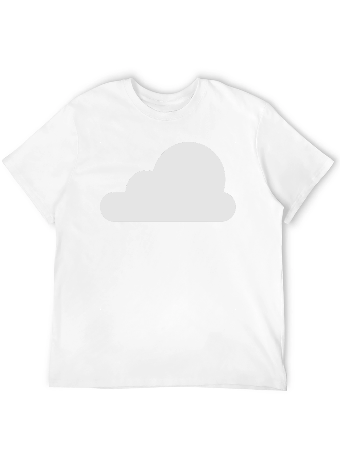 Cloud Graphic Black T-Shirt