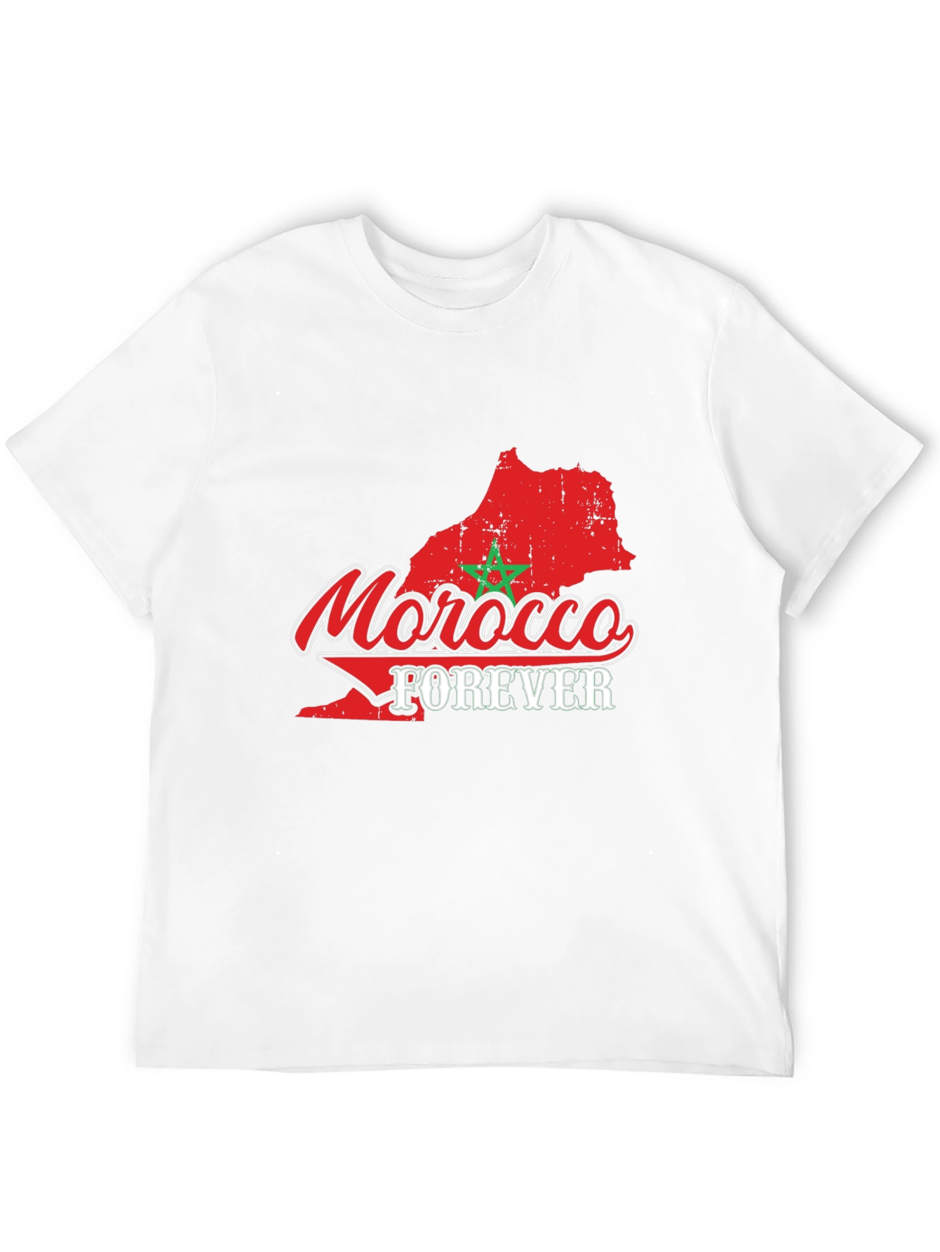 Morocco Forever Graphic T-Shirt - Black