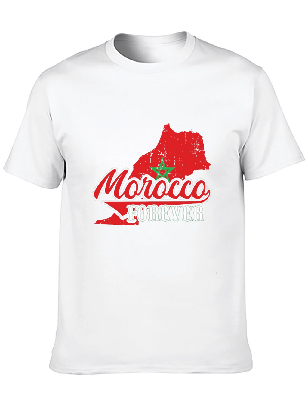 Morocco Forever Graphic T-Shirt - Black