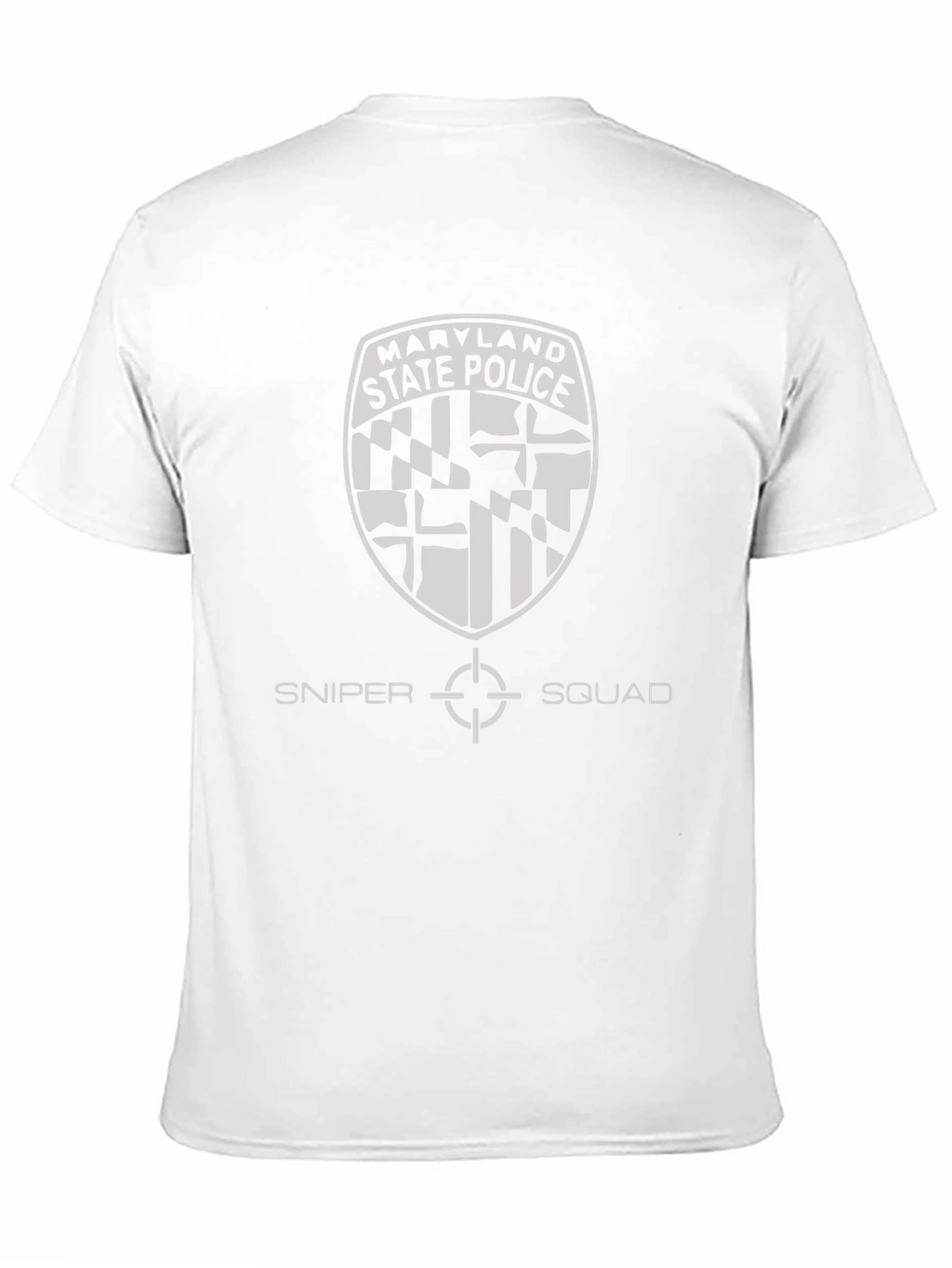 Maryland State Police Sniper Squad Black T-Shirt