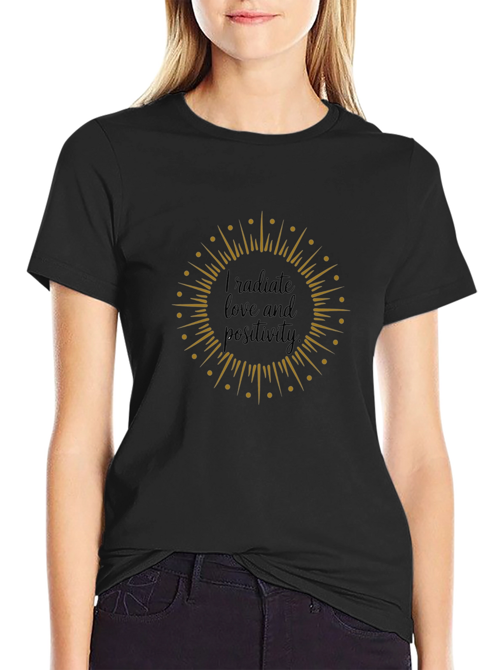 Radiate Love & Positivity Graphic Tee