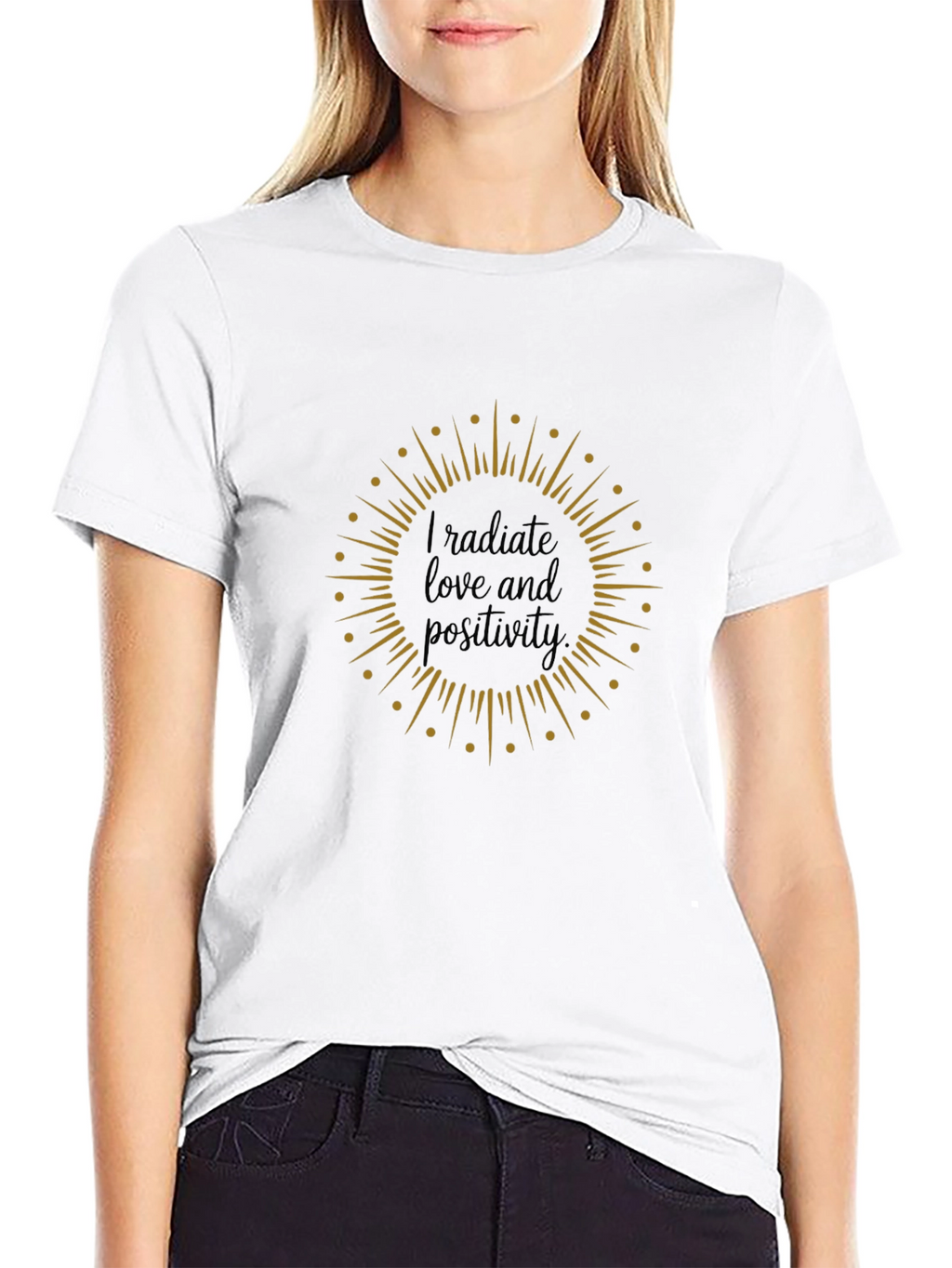 Radiate Love & Positivity Graphic Tee