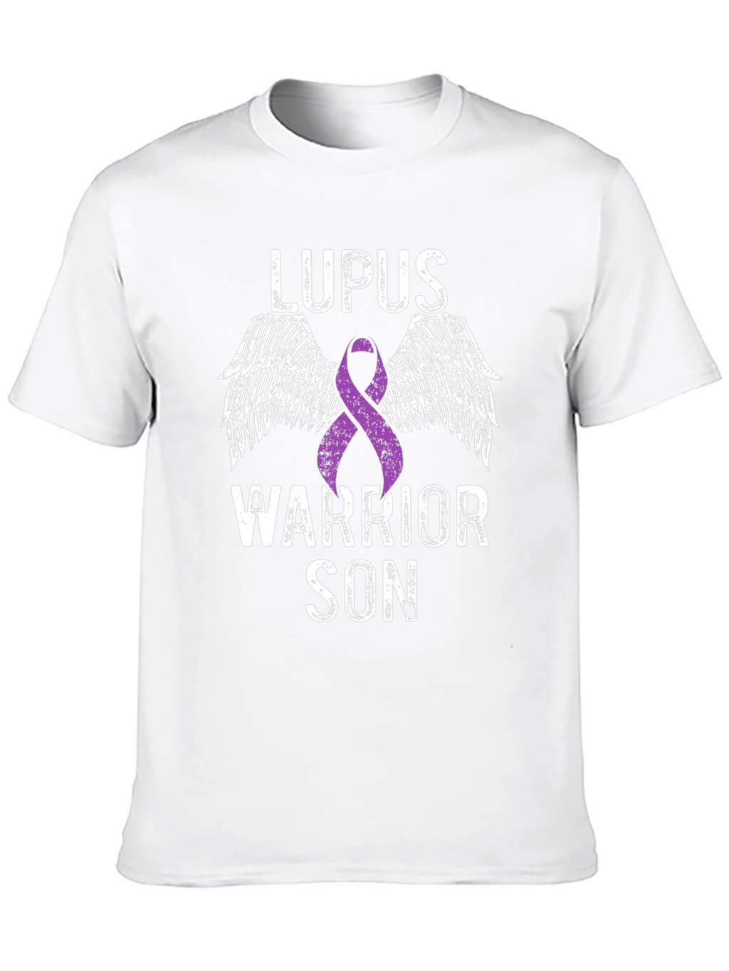 Lupus Warrior Son T-Shirt - Purple Ribbon Awareness