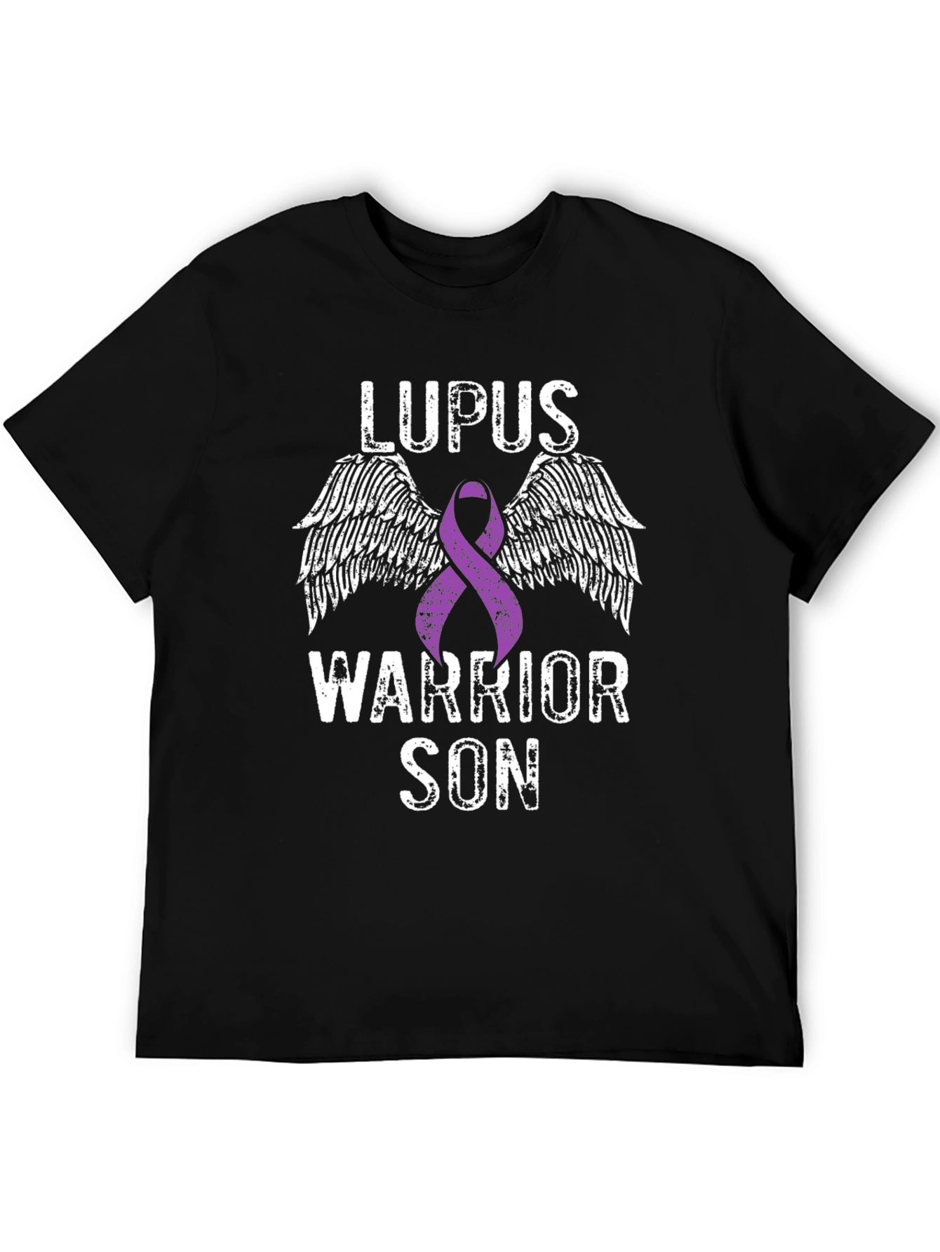 Lupus Warrior Son T-Shirt - Purple Ribbon Awareness