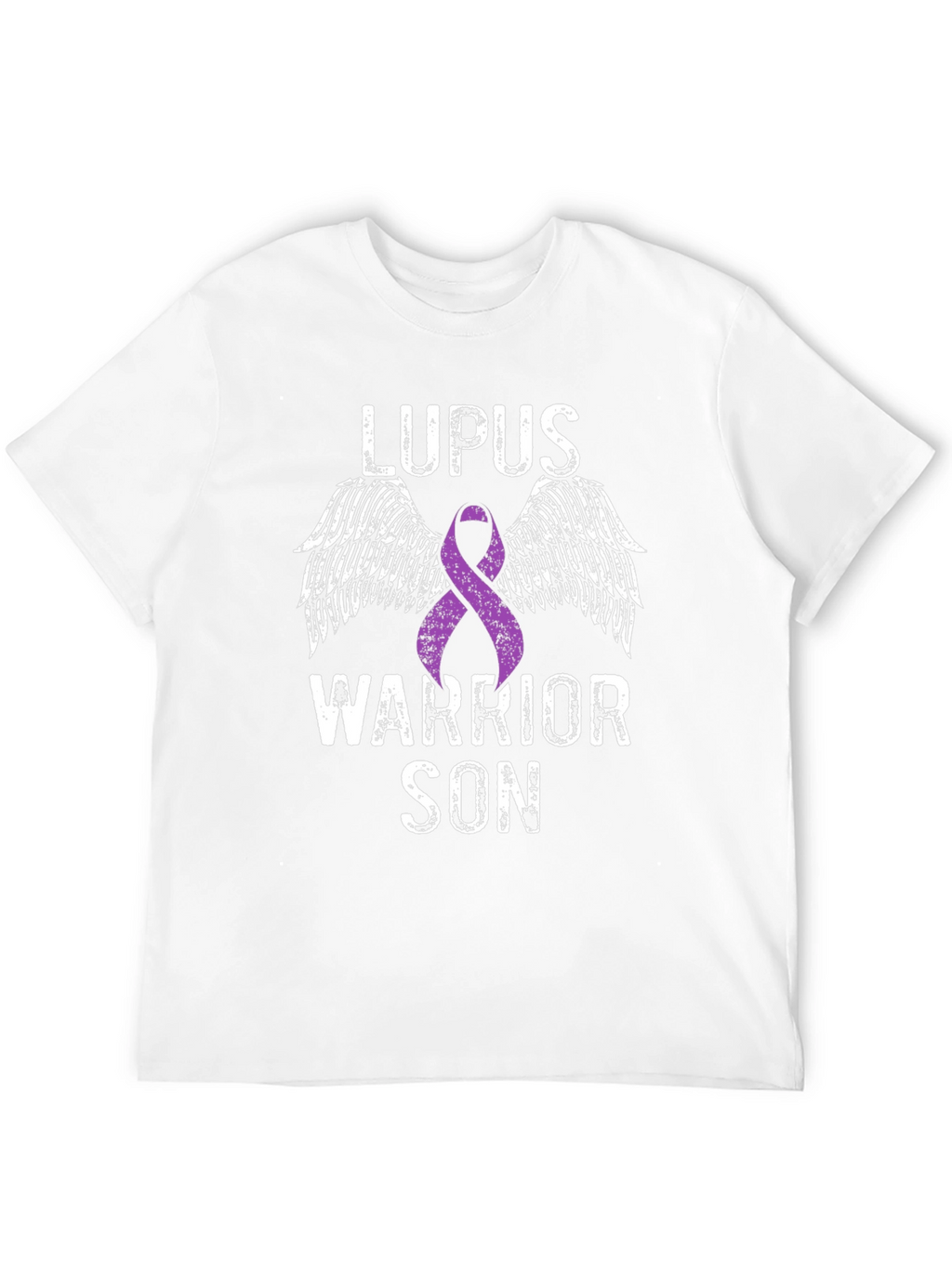 Lupus Warrior Son T-Shirt - Purple Ribbon Awareness