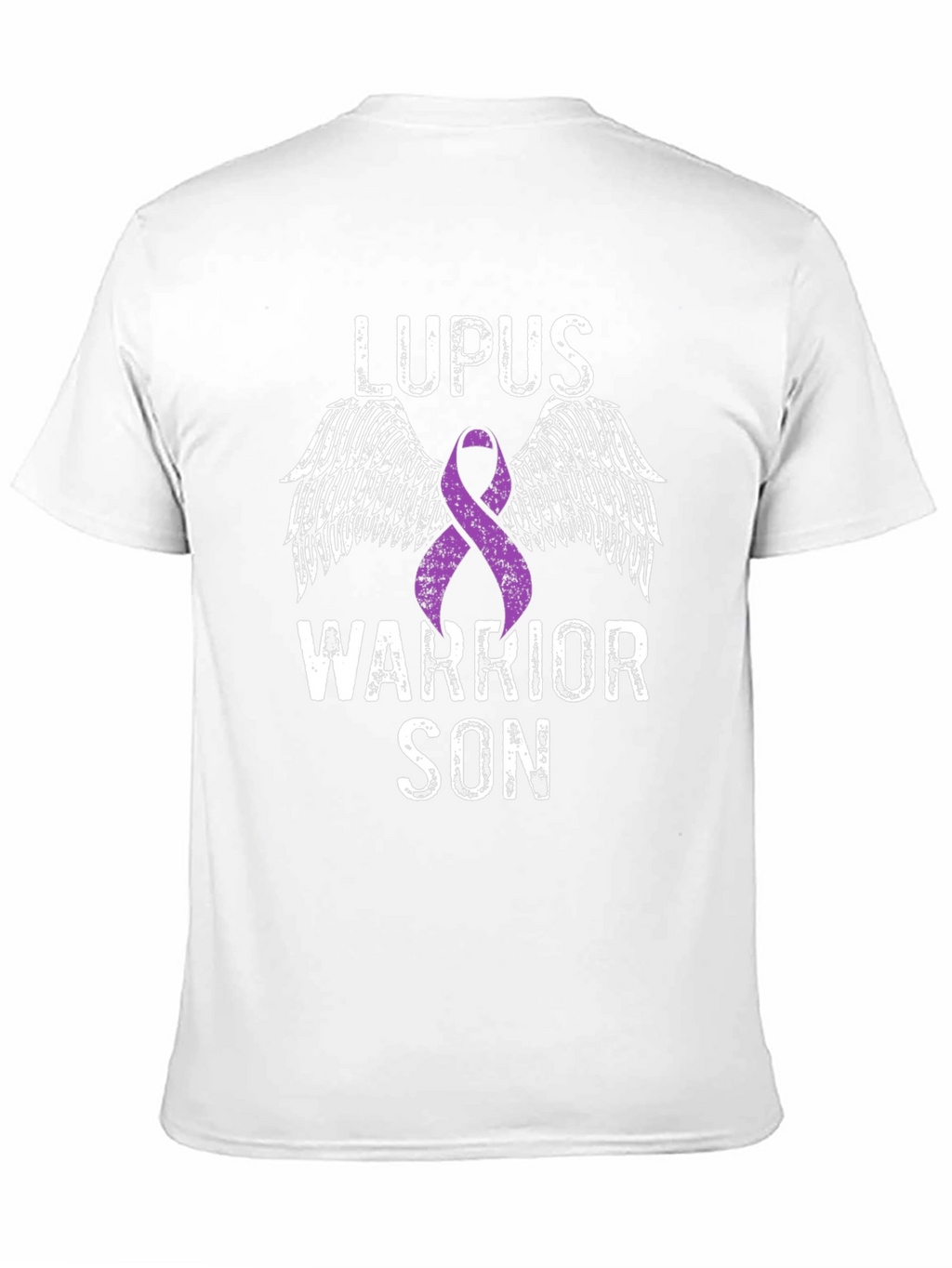 Lupus Warrior Son T-Shirt - Purple Ribbon Awareness