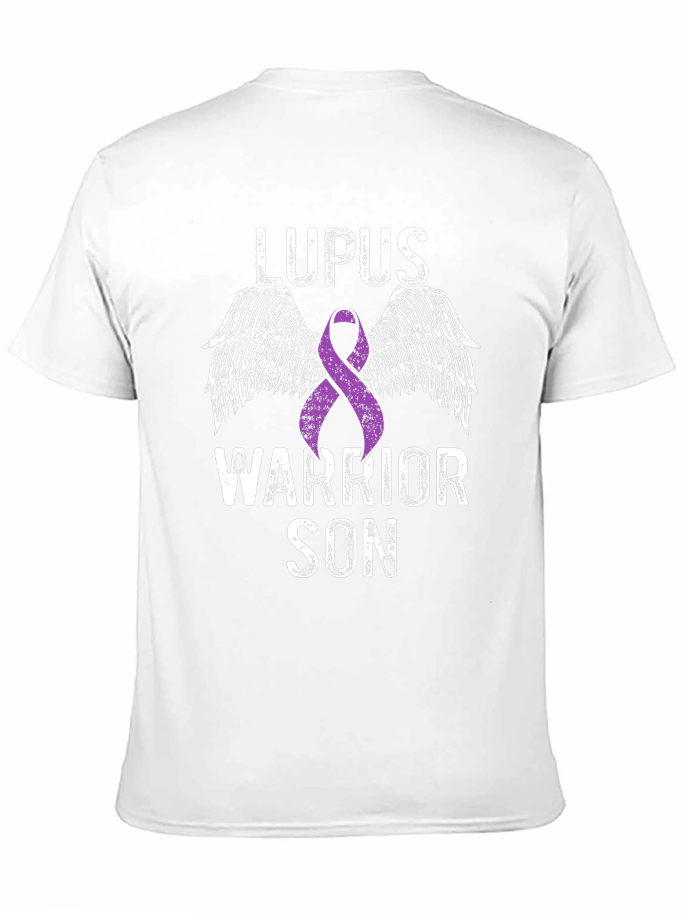 Lupus Warrior Son T-Shirt - Purple Ribbon Awareness