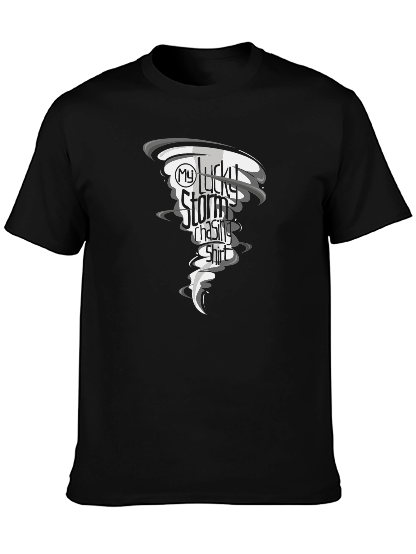Lucky Storm Chasing Shirt - Tornado Graphic Tee