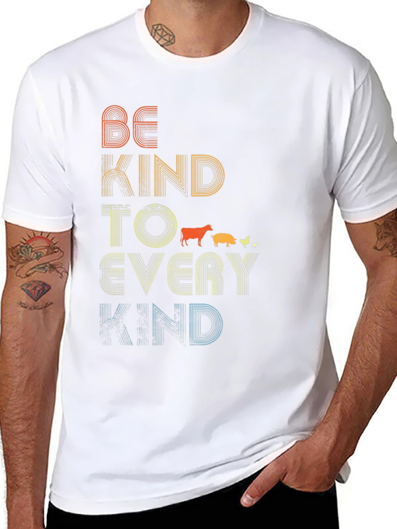 Be Kind to Every Kind Graphic T-Shirt