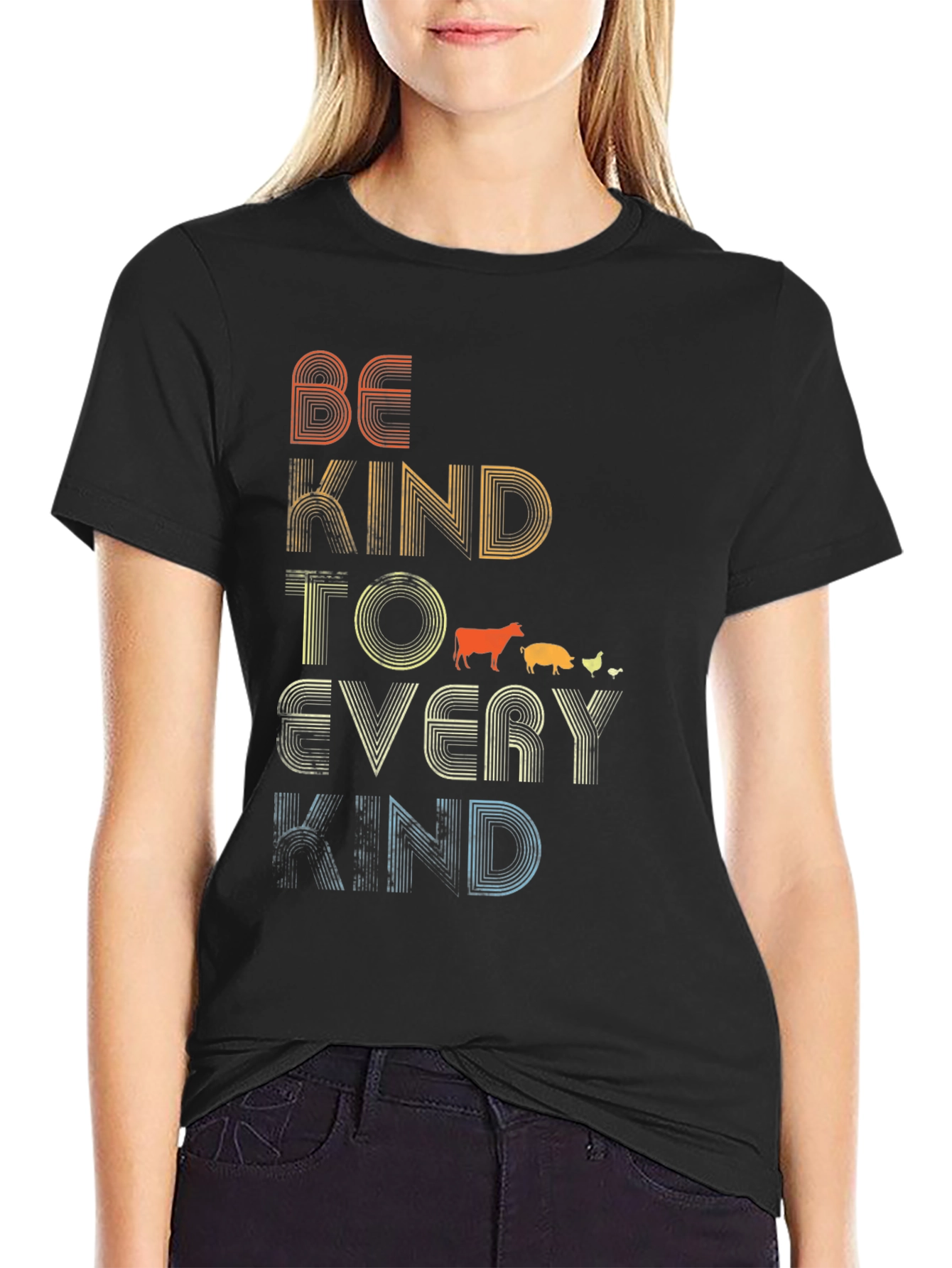 Be Kind to Every Kind Graphic T-Shirt