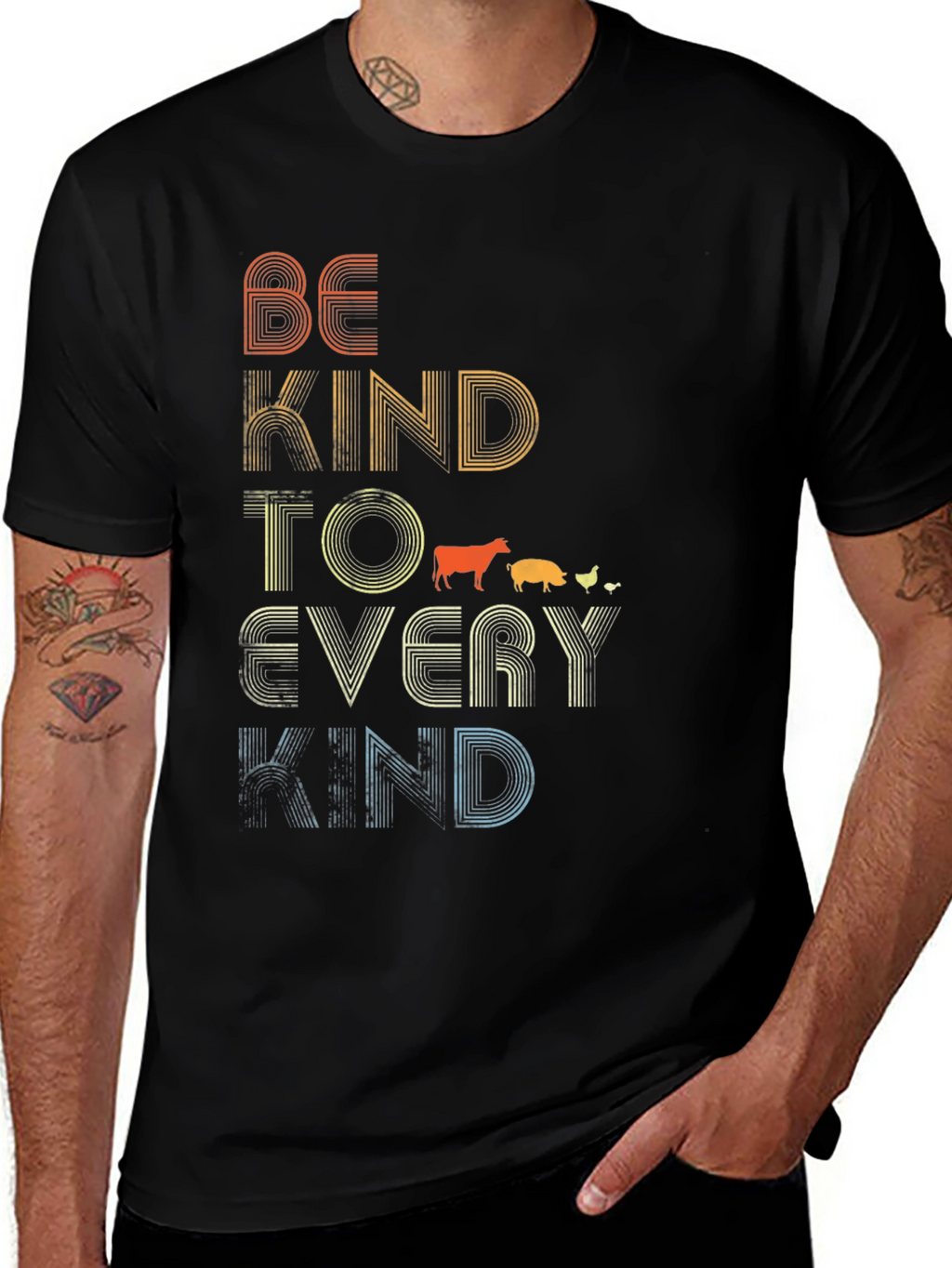 Be Kind to Every Kind Graphic T-Shirt