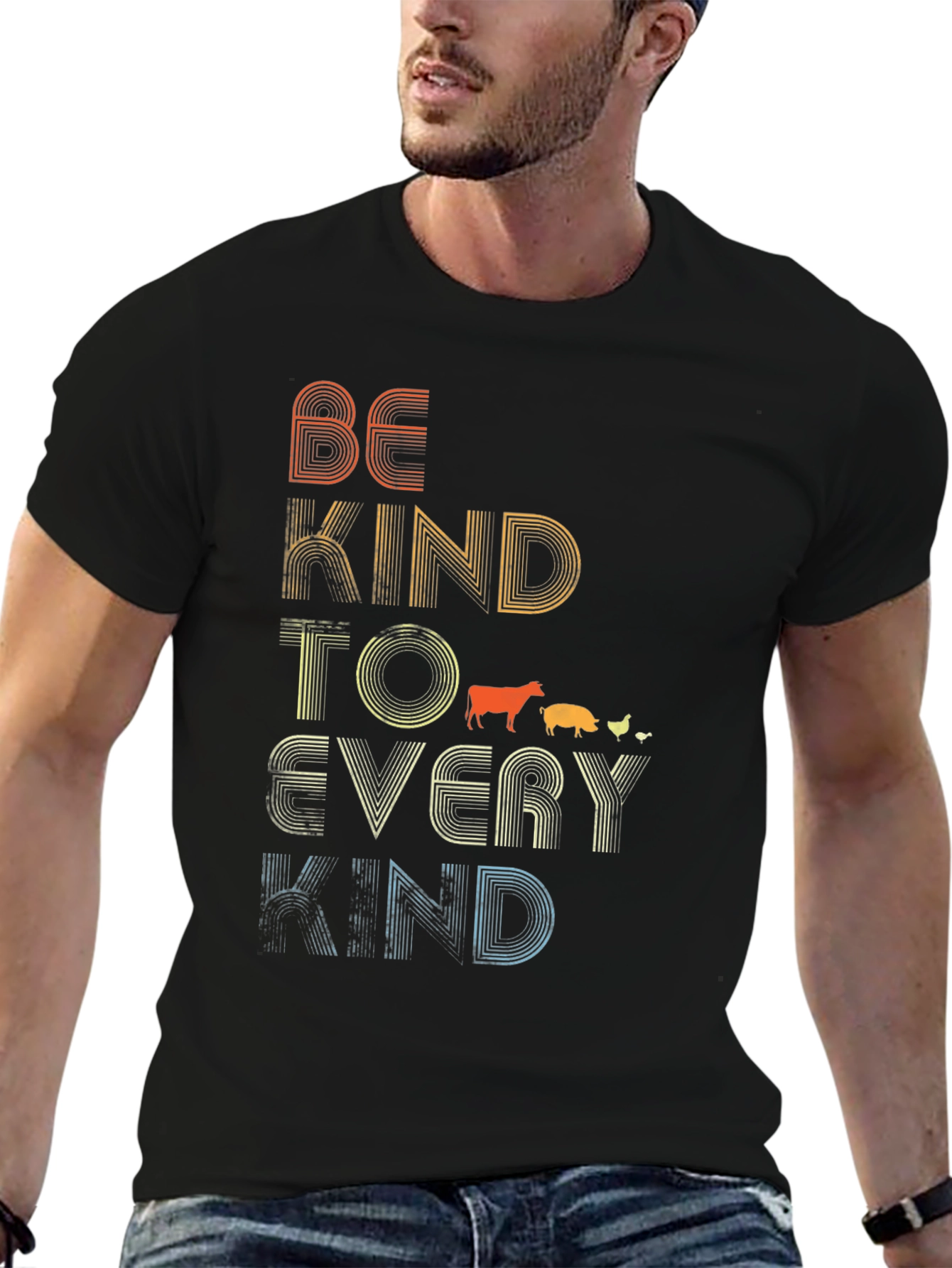 Be Kind to Every Kind Graphic T-Shirt