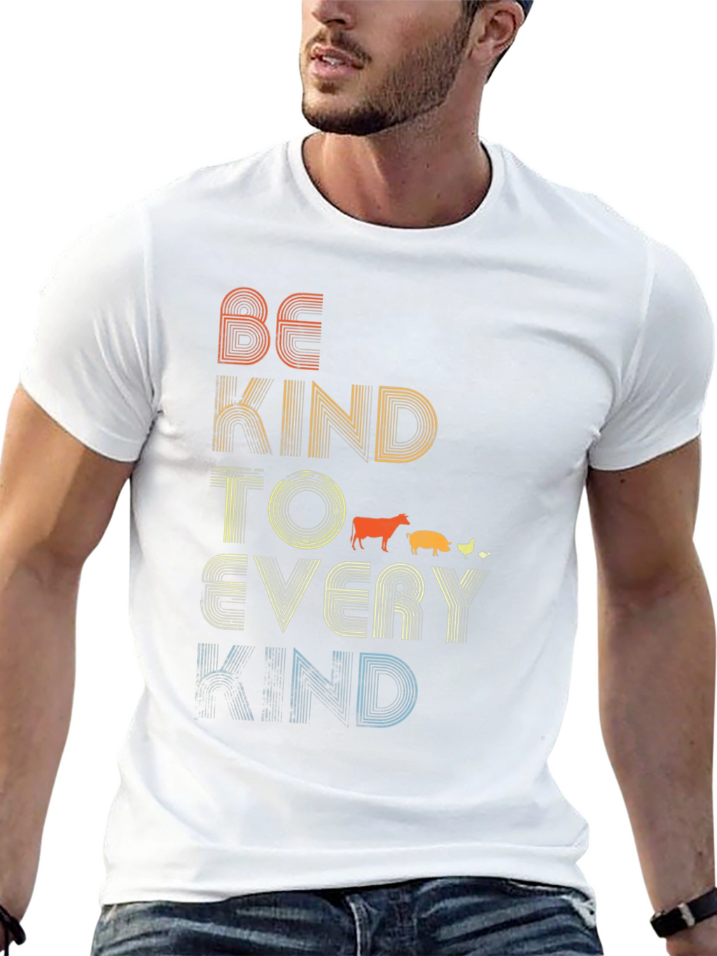 Be Kind to Every Kind Graphic T-Shirt