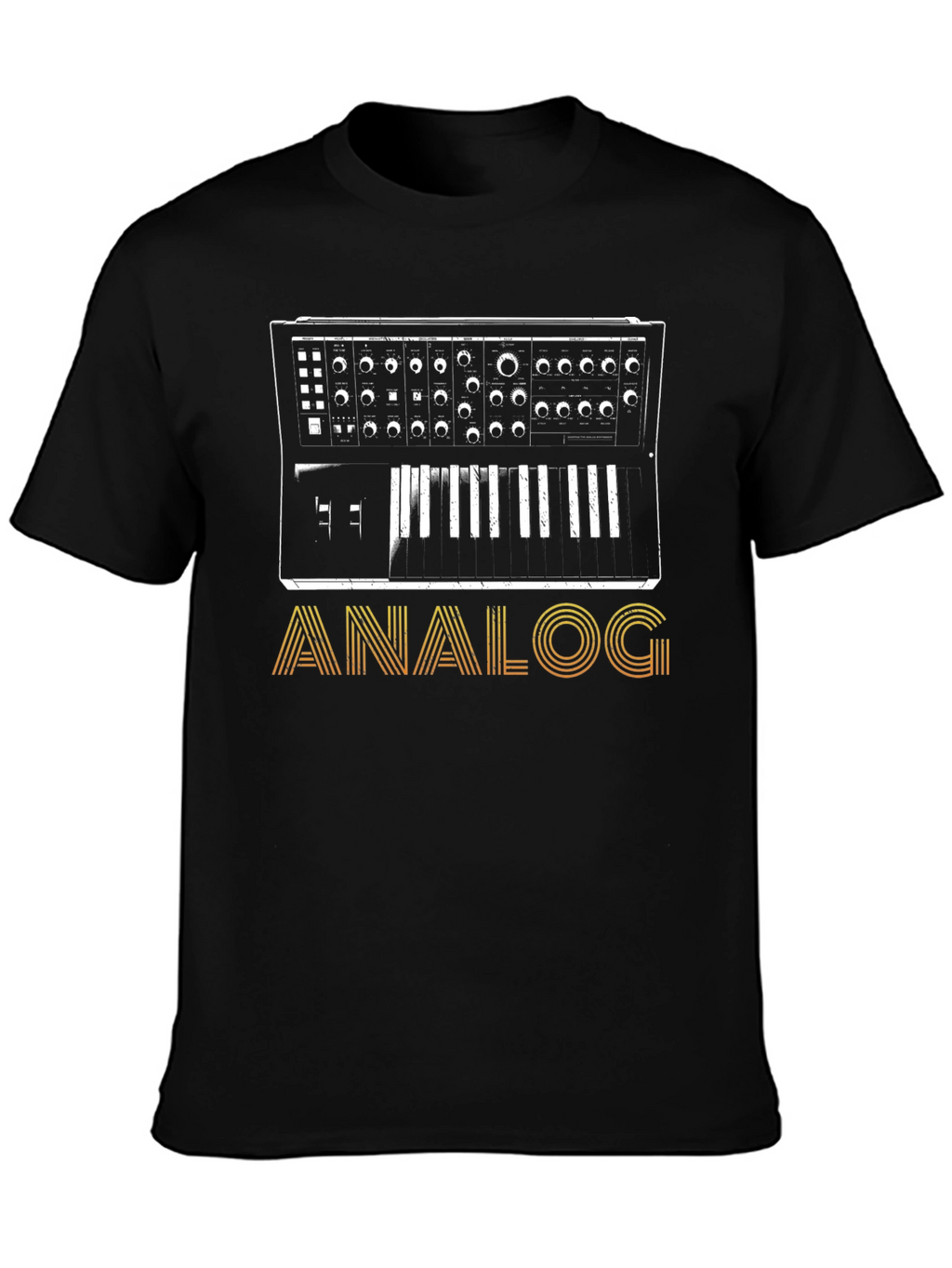 Analog Synthesizer T-Shirt - Music Lover Tee