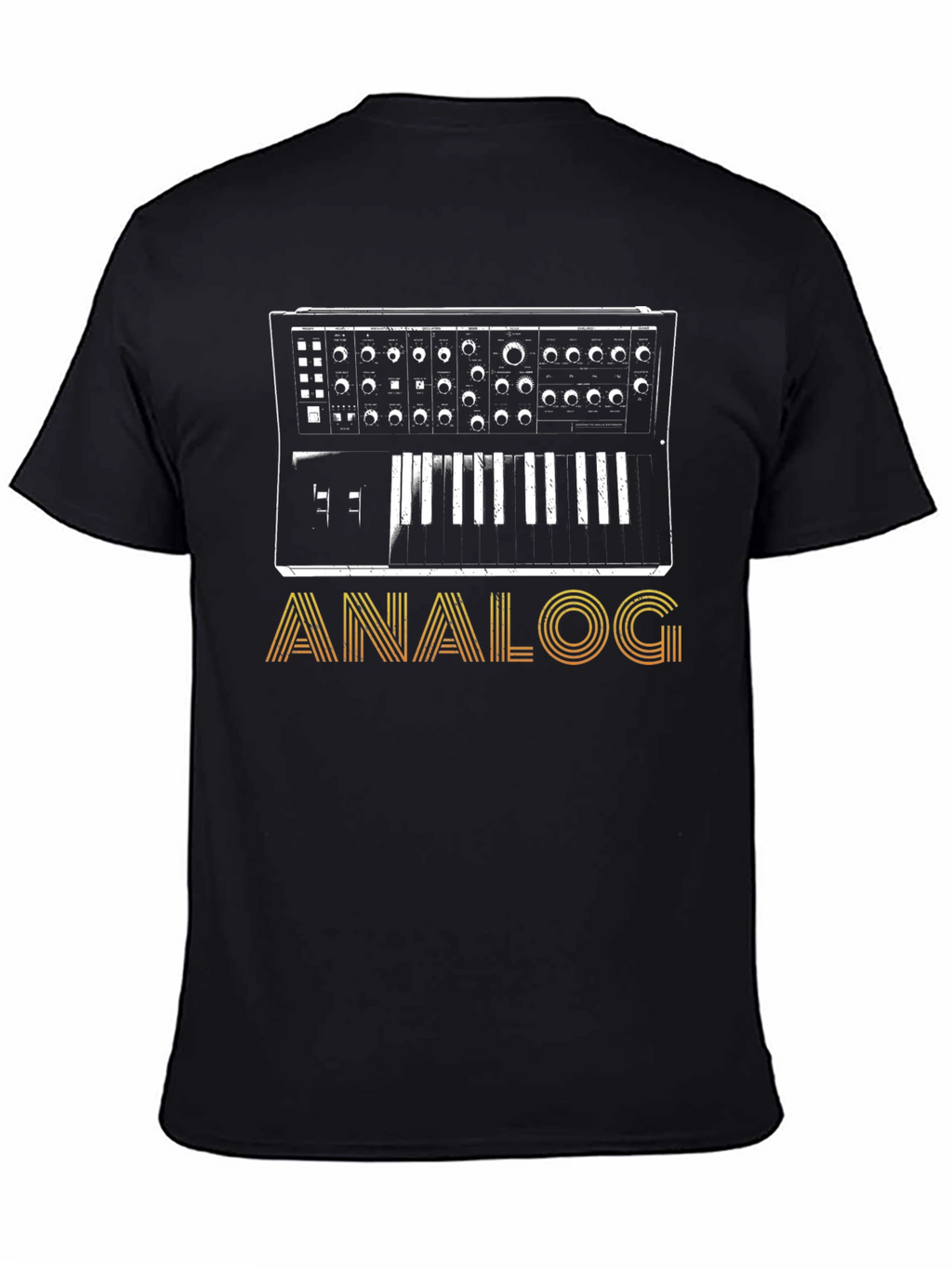 Analog Synthesizer T-Shirt - Music Lover Tee