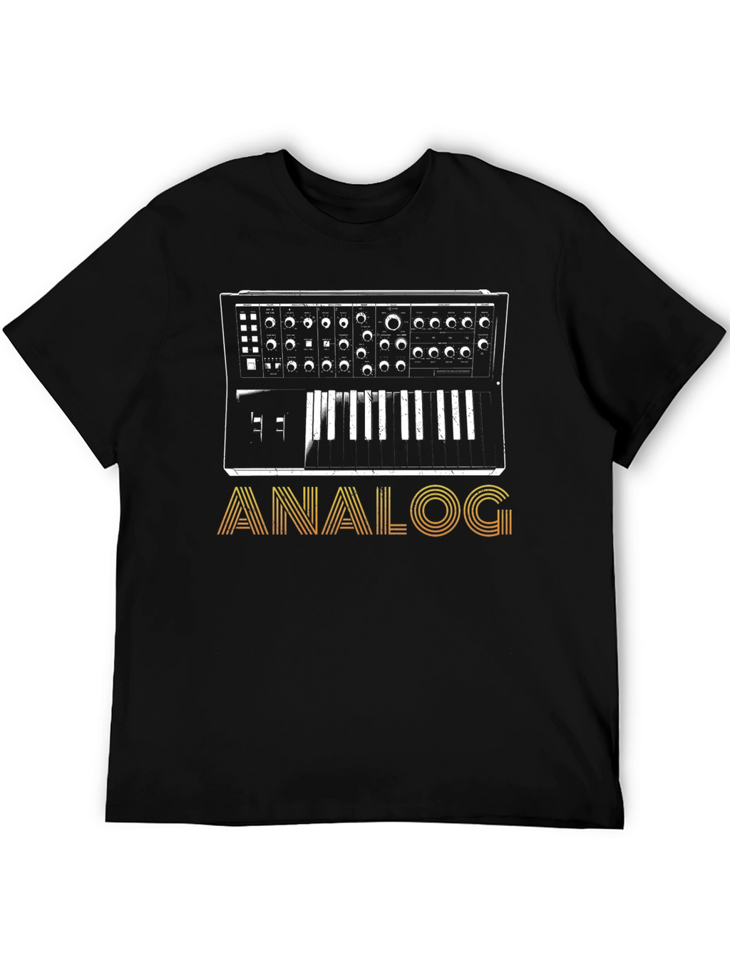 Analog Synthesizer T-Shirt - Music Lover Tee