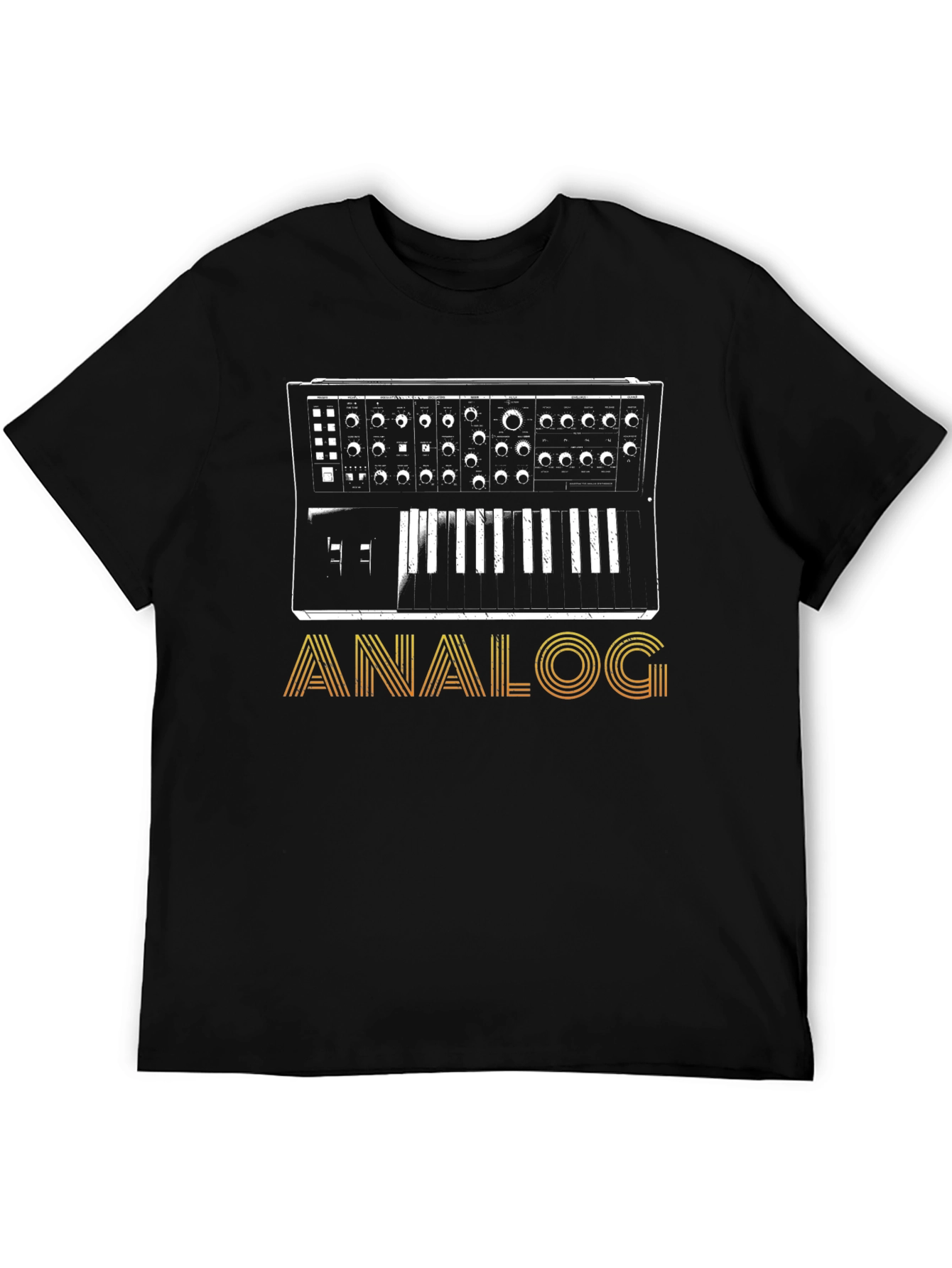 Analog Synthesizer T-Shirt - Music Lover Tee