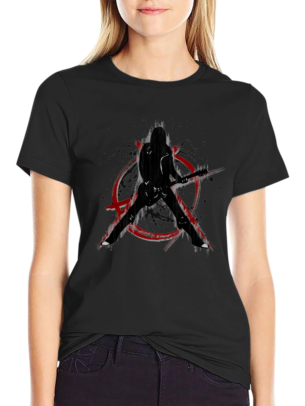 Guitar Anarchy T-Shirt - Rock Music Tee