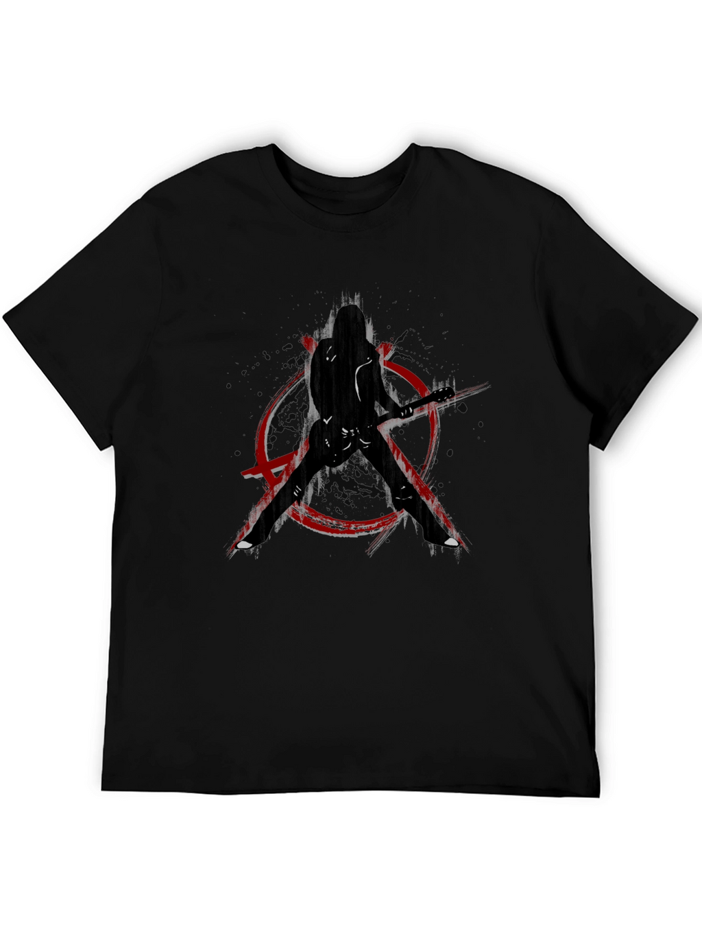Guitar Anarchy T-Shirt - Rock Music Tee