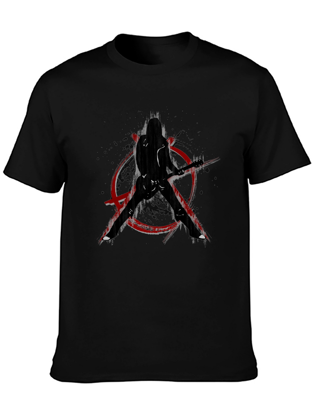 Guitar Anarchy T-Shirt - Rock Music Tee