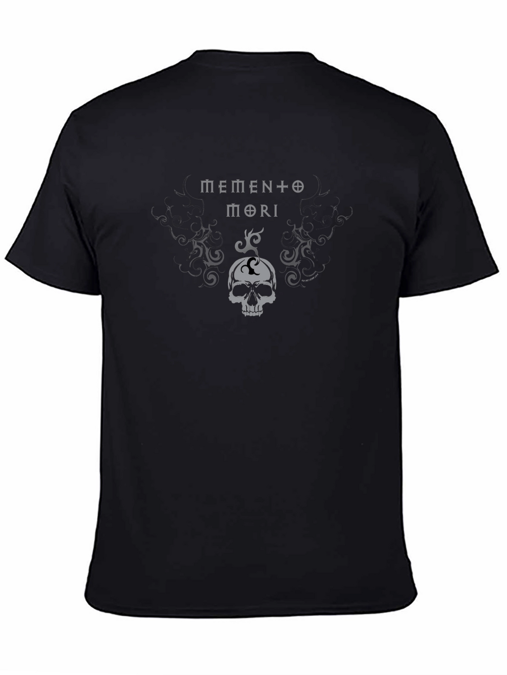 Memento Mori Skull Graphic T-Shirt