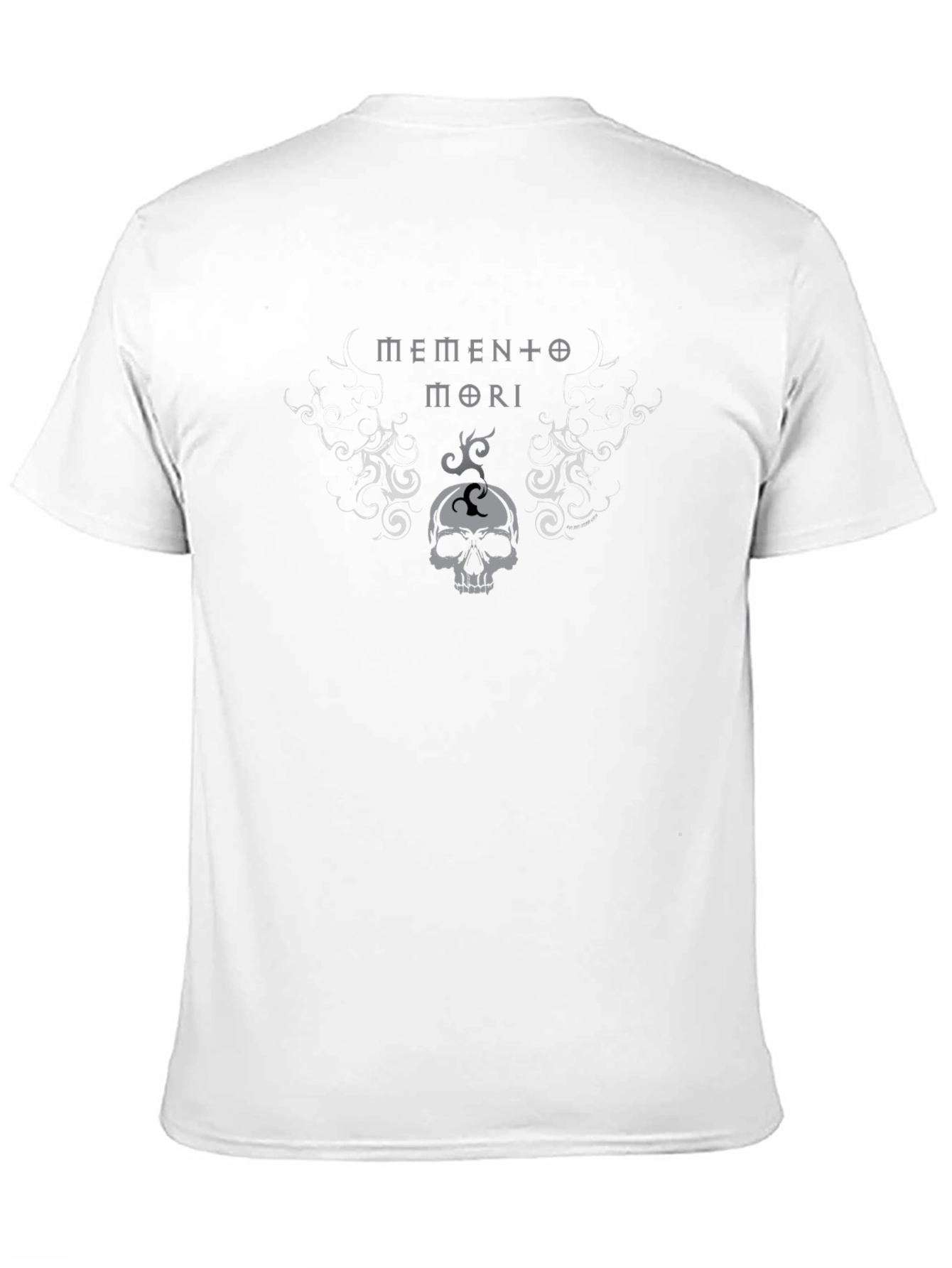 Memento Mori Skull Graphic T-Shirt