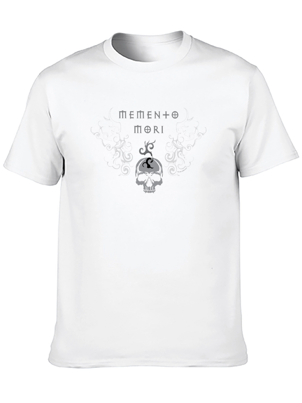 Memento Mori Skull Graphic T-Shirt
