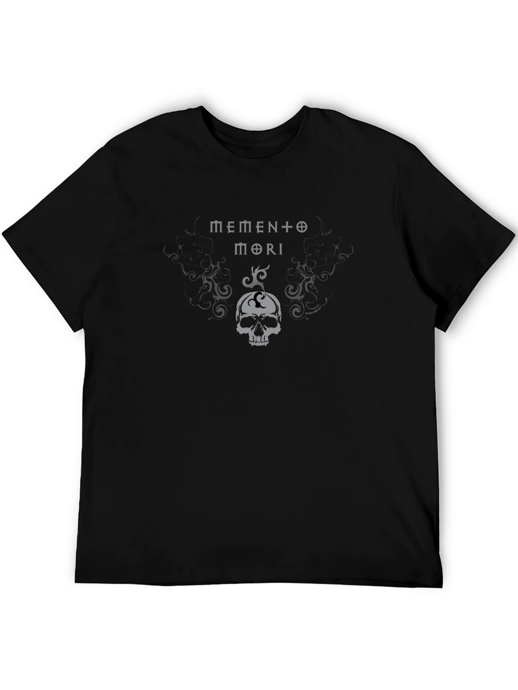 Memento Mori Skull Graphic T-Shirt