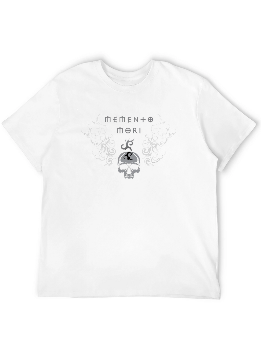 Memento Mori Skull Graphic T-Shirt