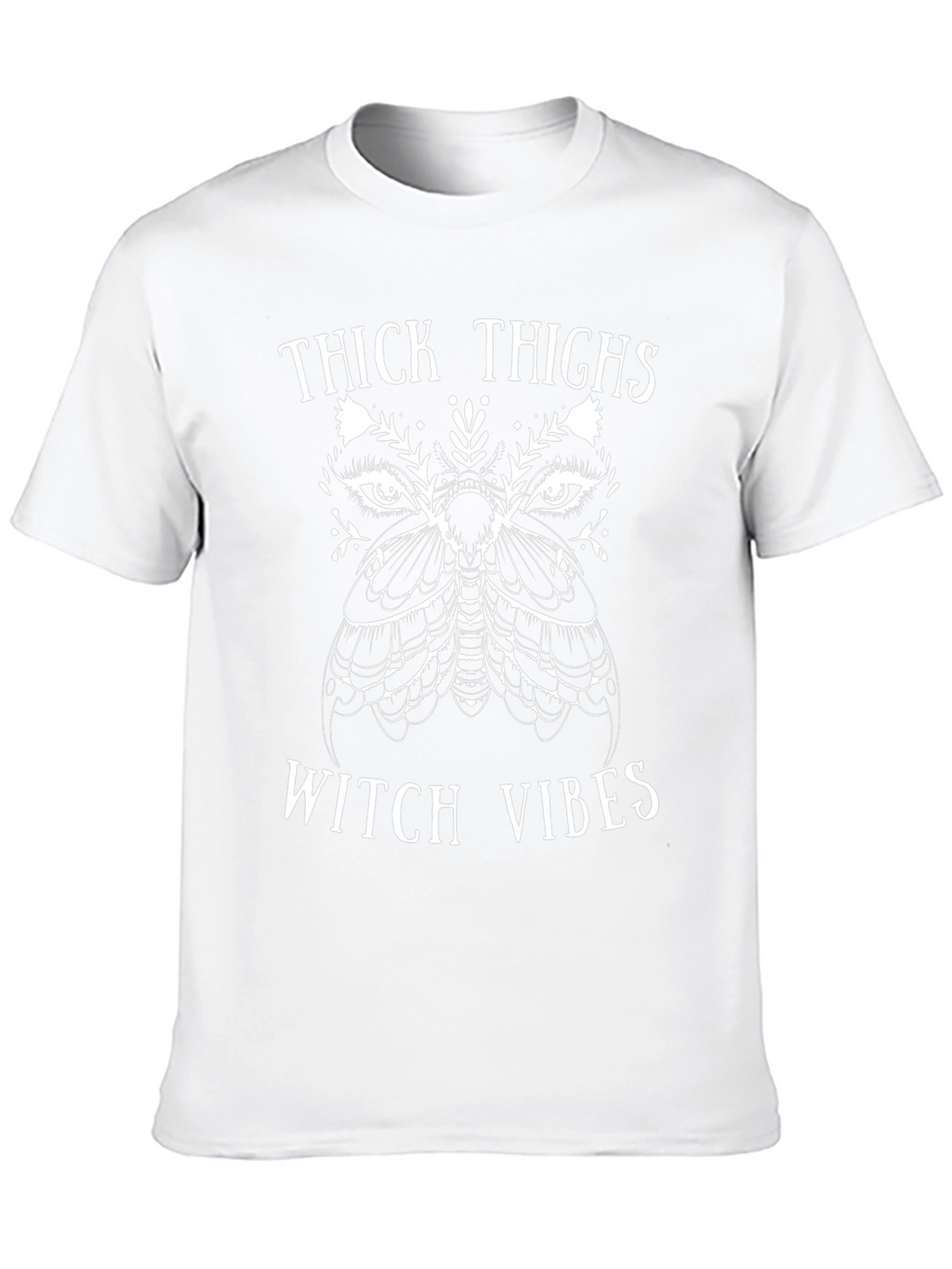 Thick Thighs Witch Vibes Graphic T-Shirt