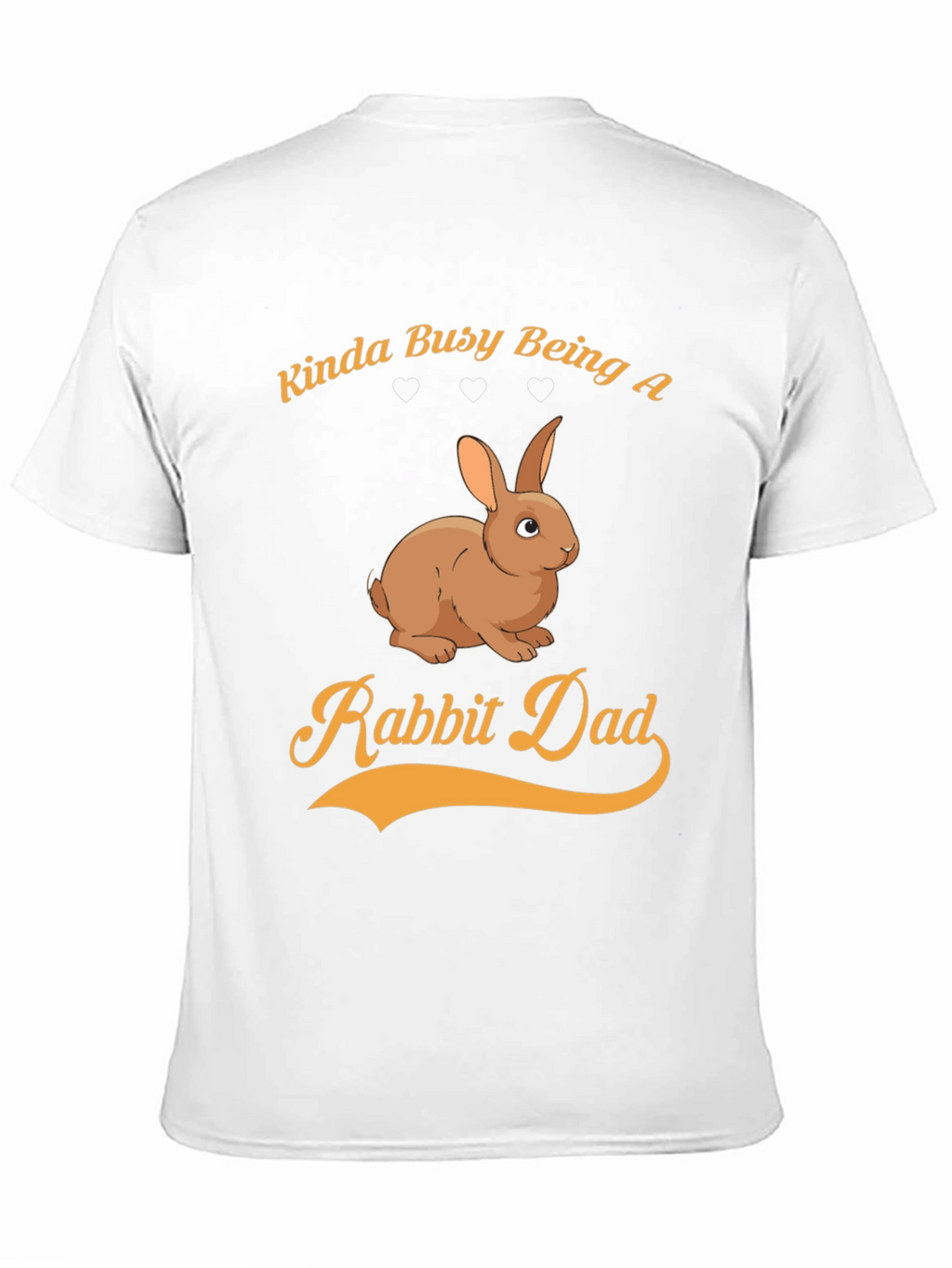 Rabbit Dad Graphic Tee - Kinda Busy T-Shirt