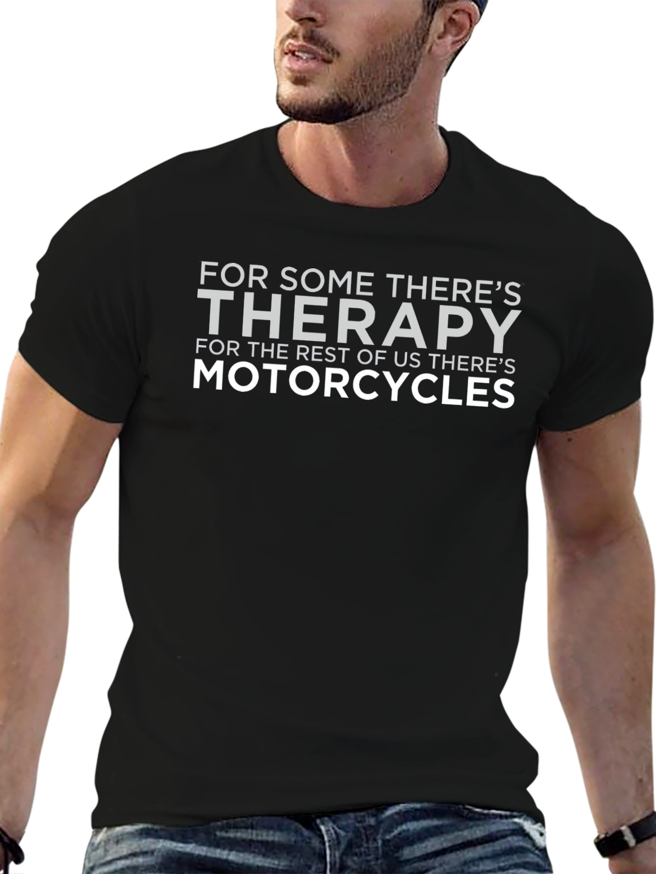 Therapy Motorcycles Graphic T-Shirt