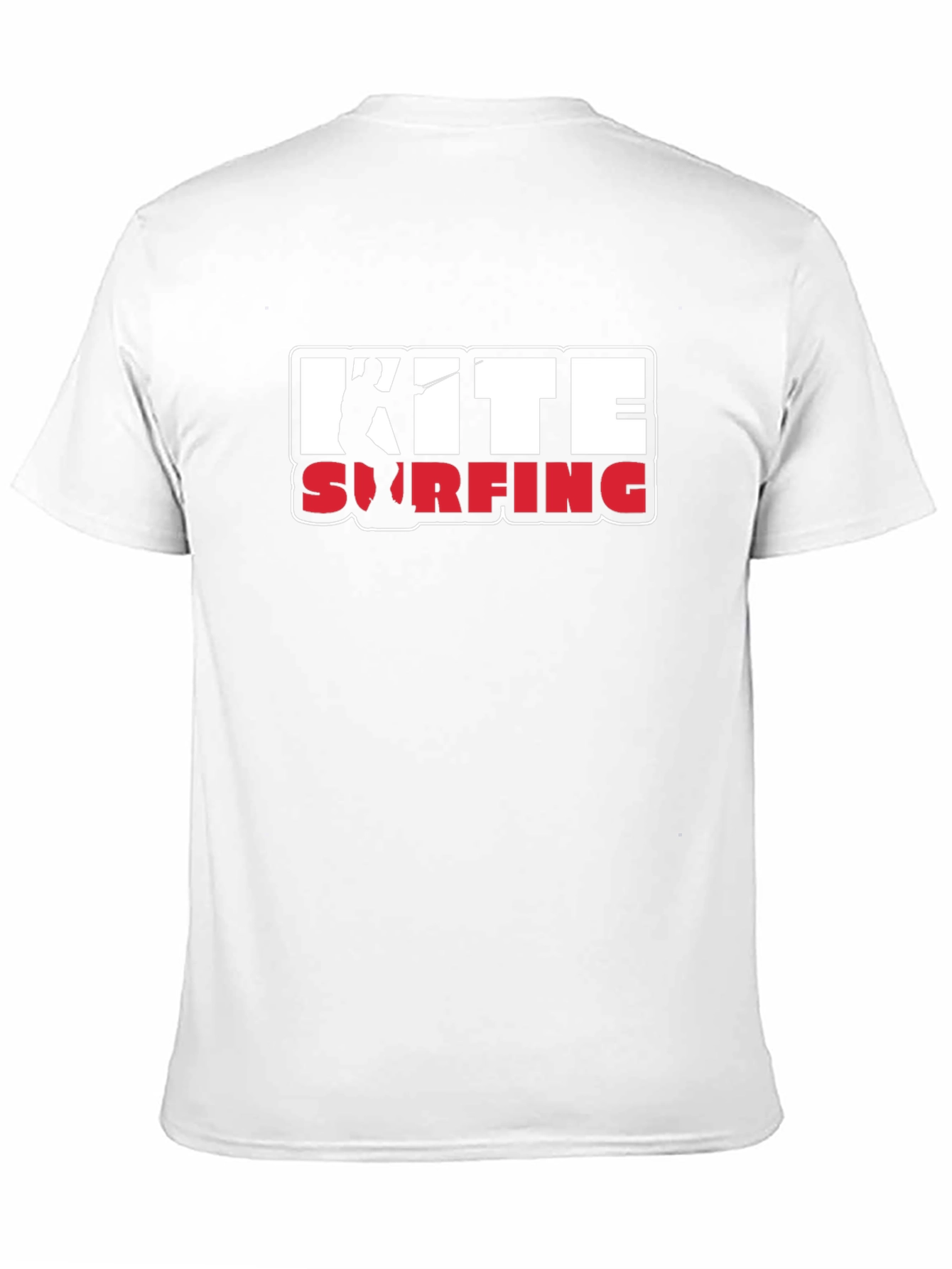Kite Surfing Graphic Tee - Black