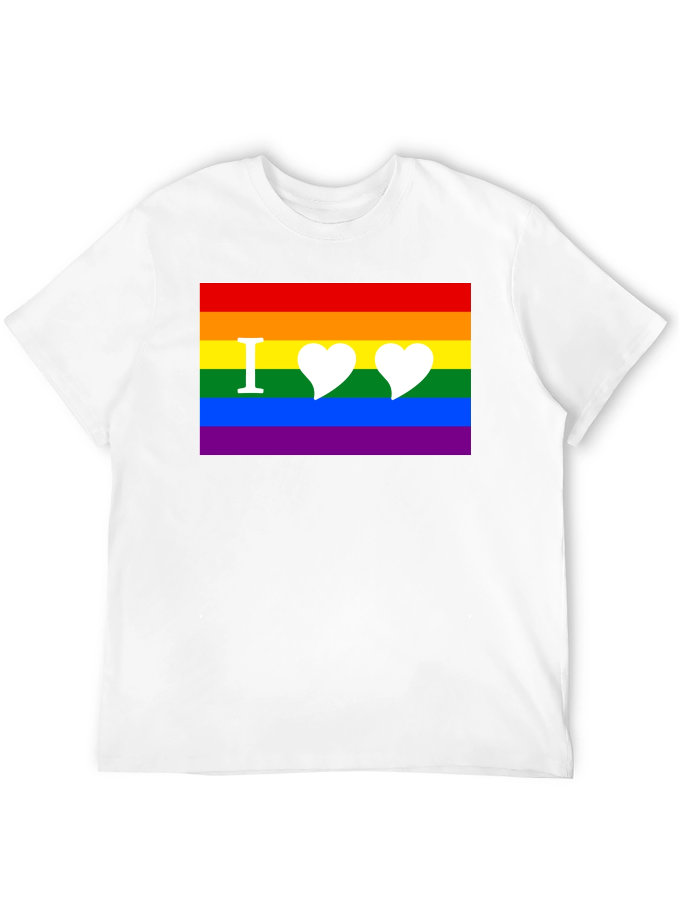 I Love Rainbow Flag T-Shirt - Pride Apparel