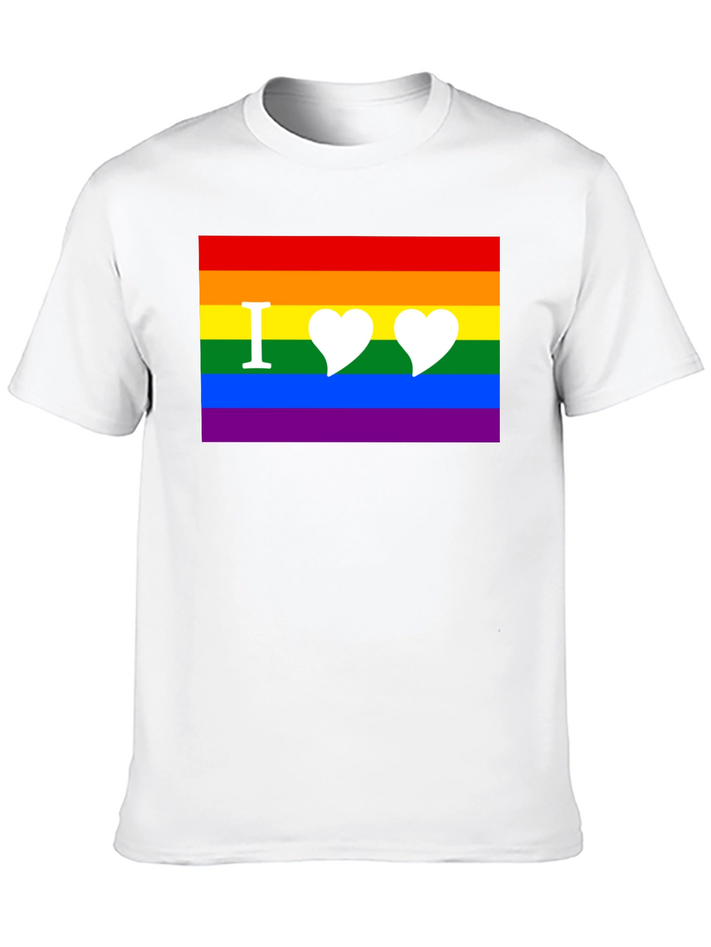 I Love Rainbow Flag T-Shirt - Pride Apparel