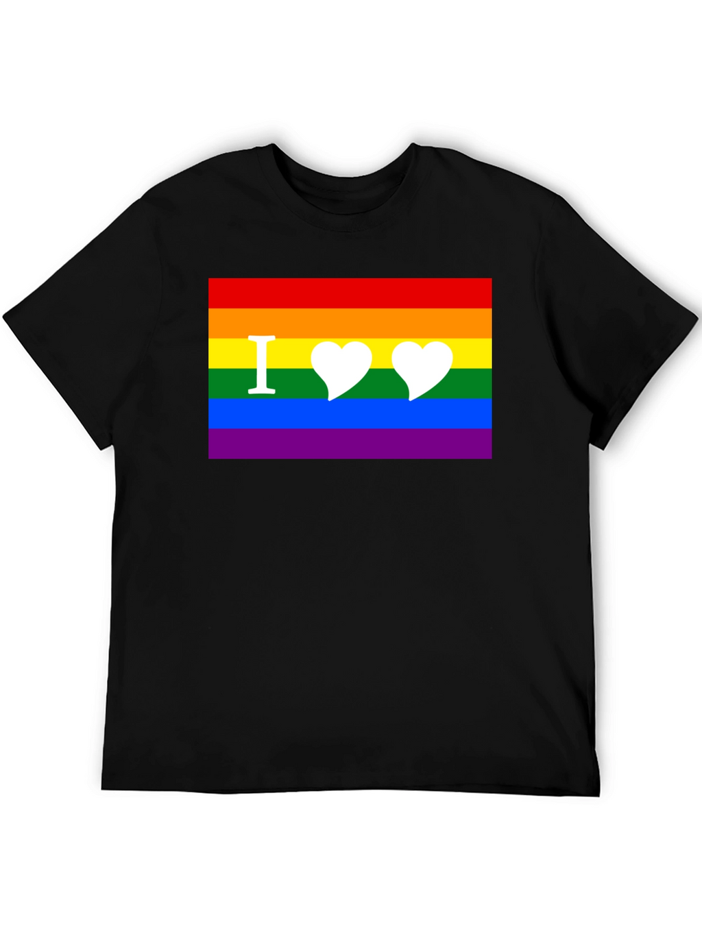 I Love Rainbow Flag T-Shirt - Pride Apparel