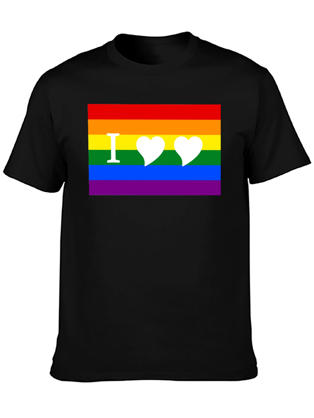 I Love Rainbow Flag T-Shirt - Pride Apparel