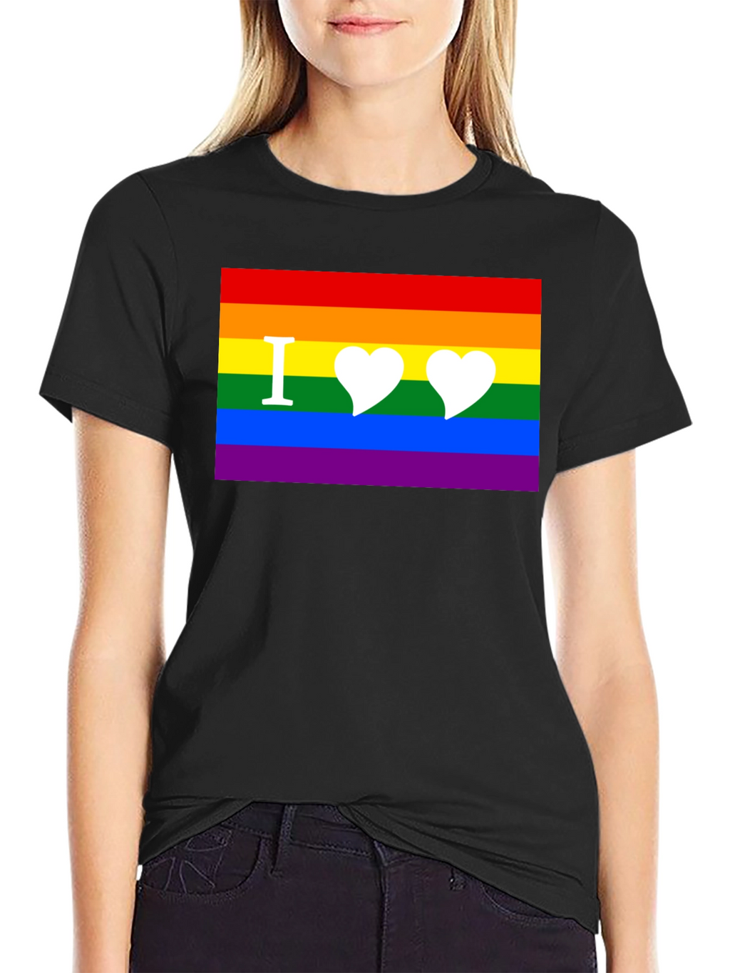 I Love Rainbow Flag T-Shirt - Pride Apparel