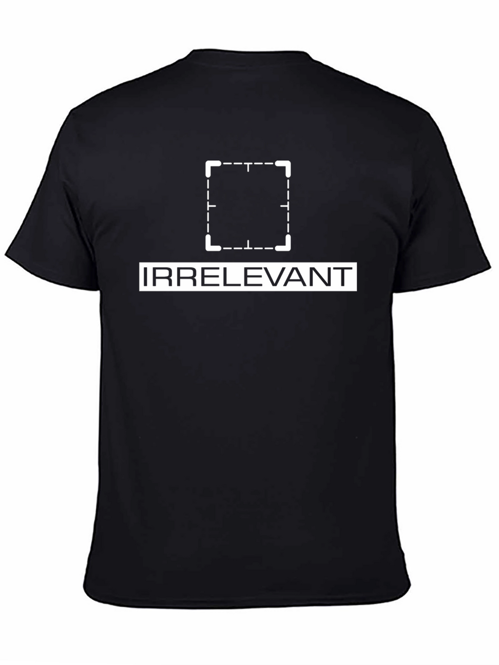 Irrelevant T-Shirt - Modern Graphic Tee for Men